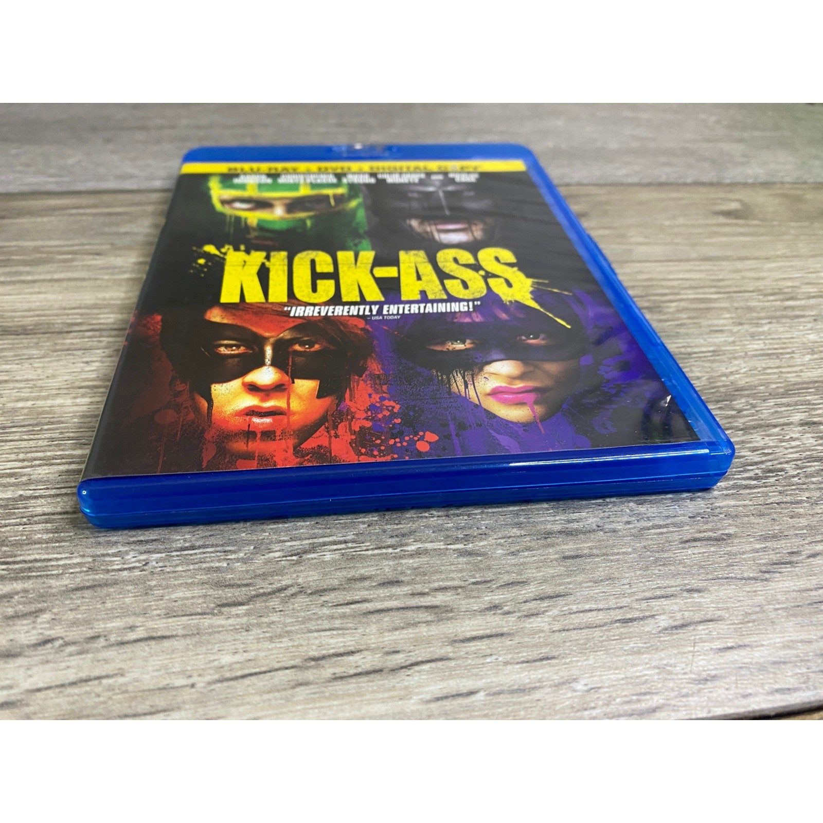 Kick-Ass Blu-ray DVD Digital Copy Combo Pack Lionsgate Matthew Vaughn 2010 Slip