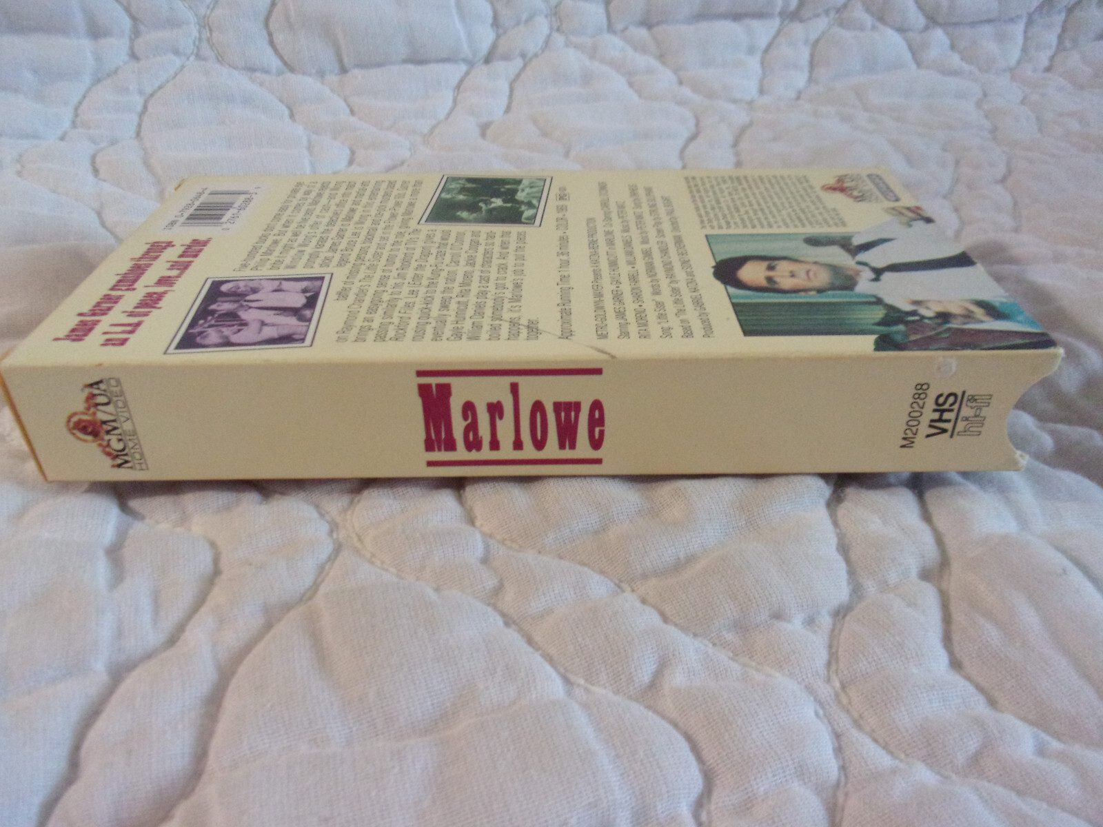 MARLOWE VHS JAMES GARNER BRUCE LEE RITA MORENO CARROLL O’CONNOR CRIME DRAMA 60’S