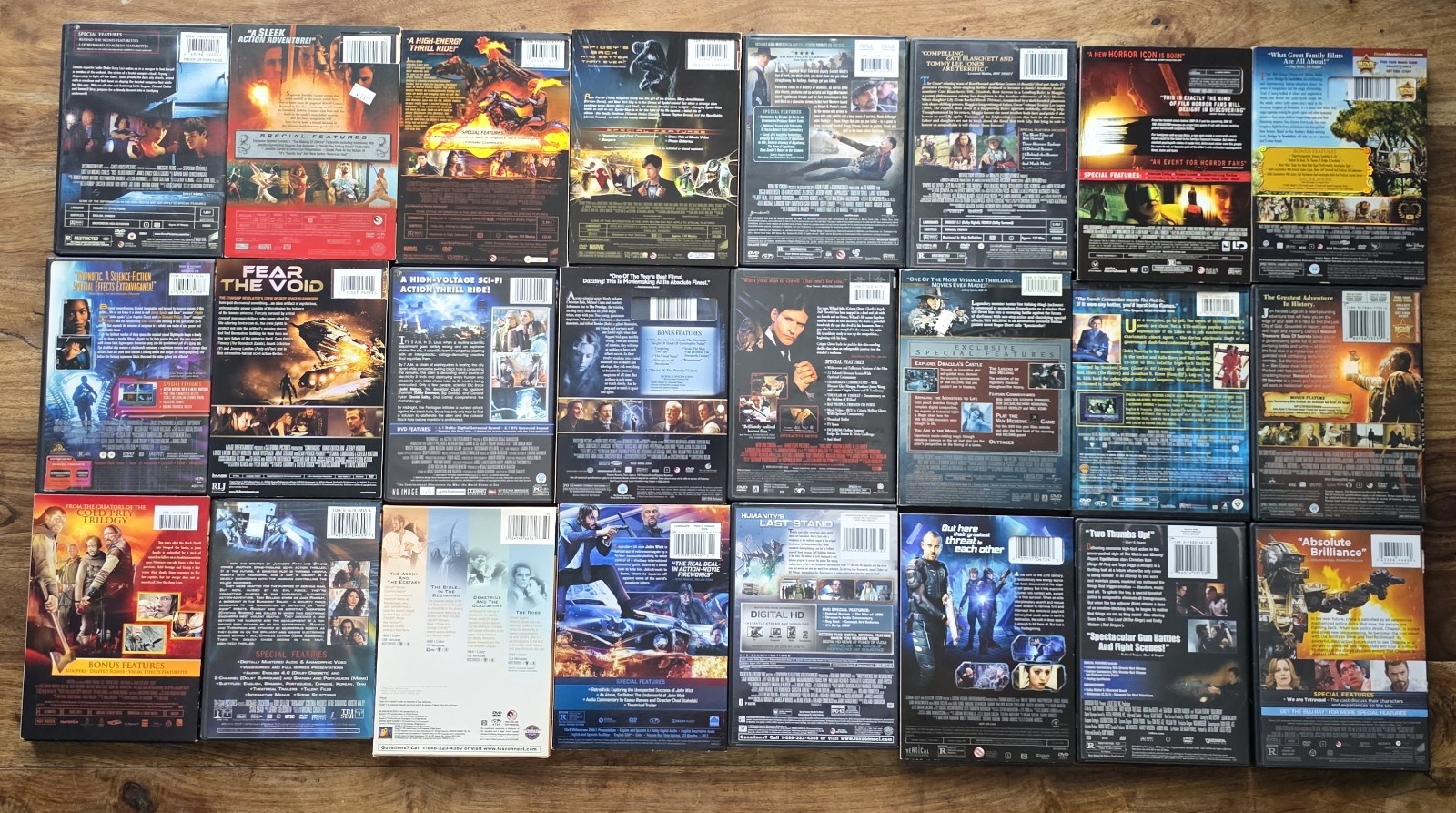 Pick & Mix DVDs – Like New – Action – Sci-Fi – Fantasy – You Choose Title!