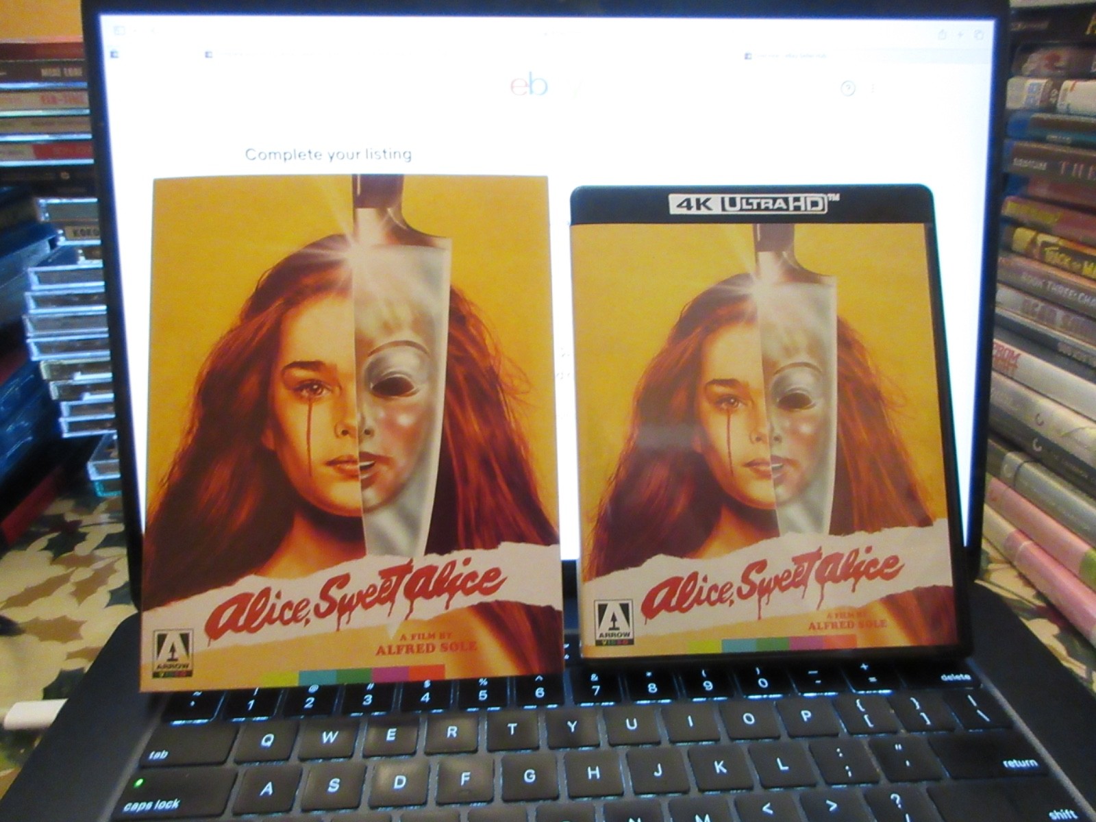Alice, Sweet Alice 4K UHD Blu-ray W/Booklet & Slipcover MINT DISC!!!