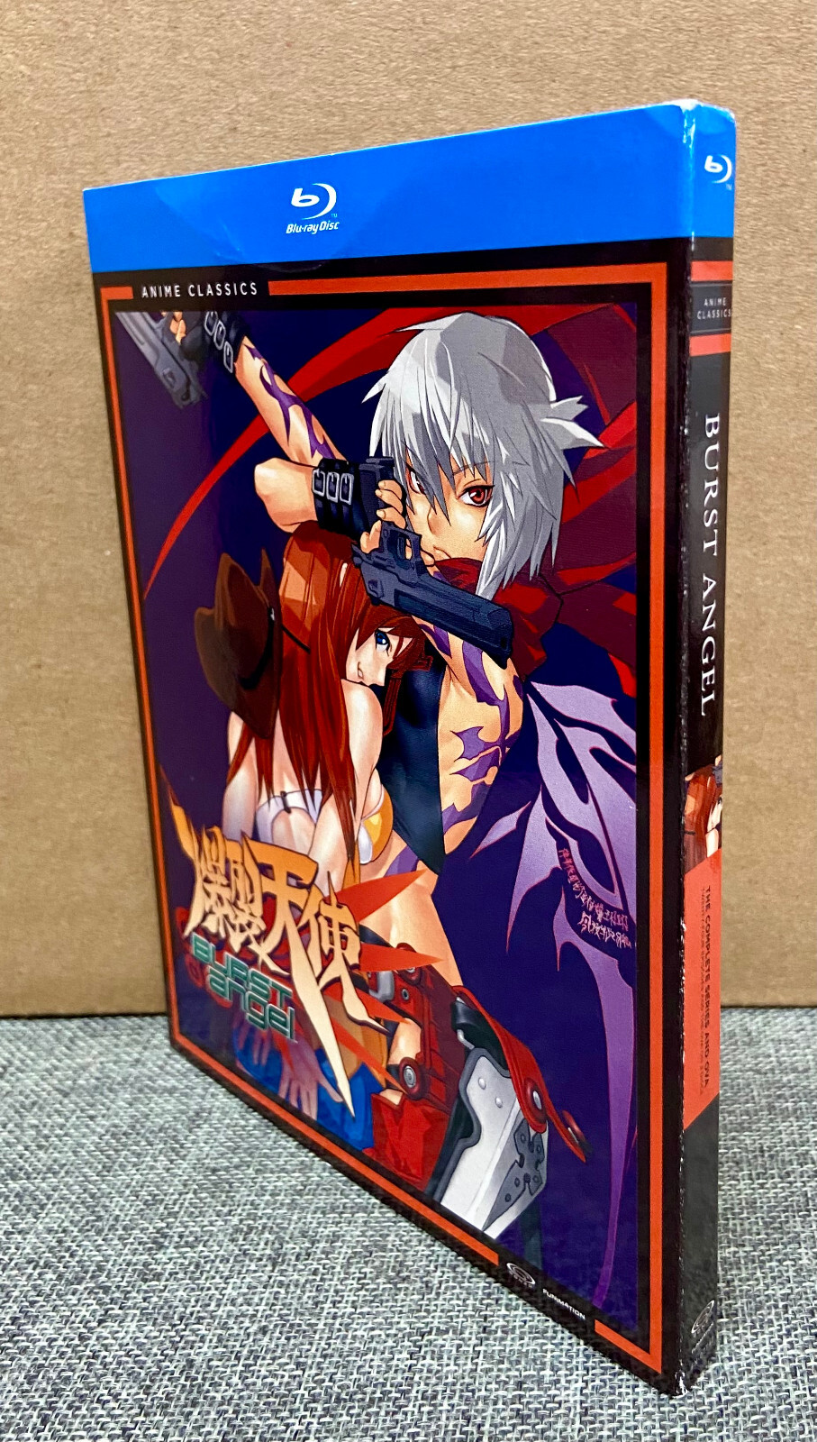 Burst Angel The Complete Series (2011) Blu-ray 3-Disc Set Anime Classics OOP