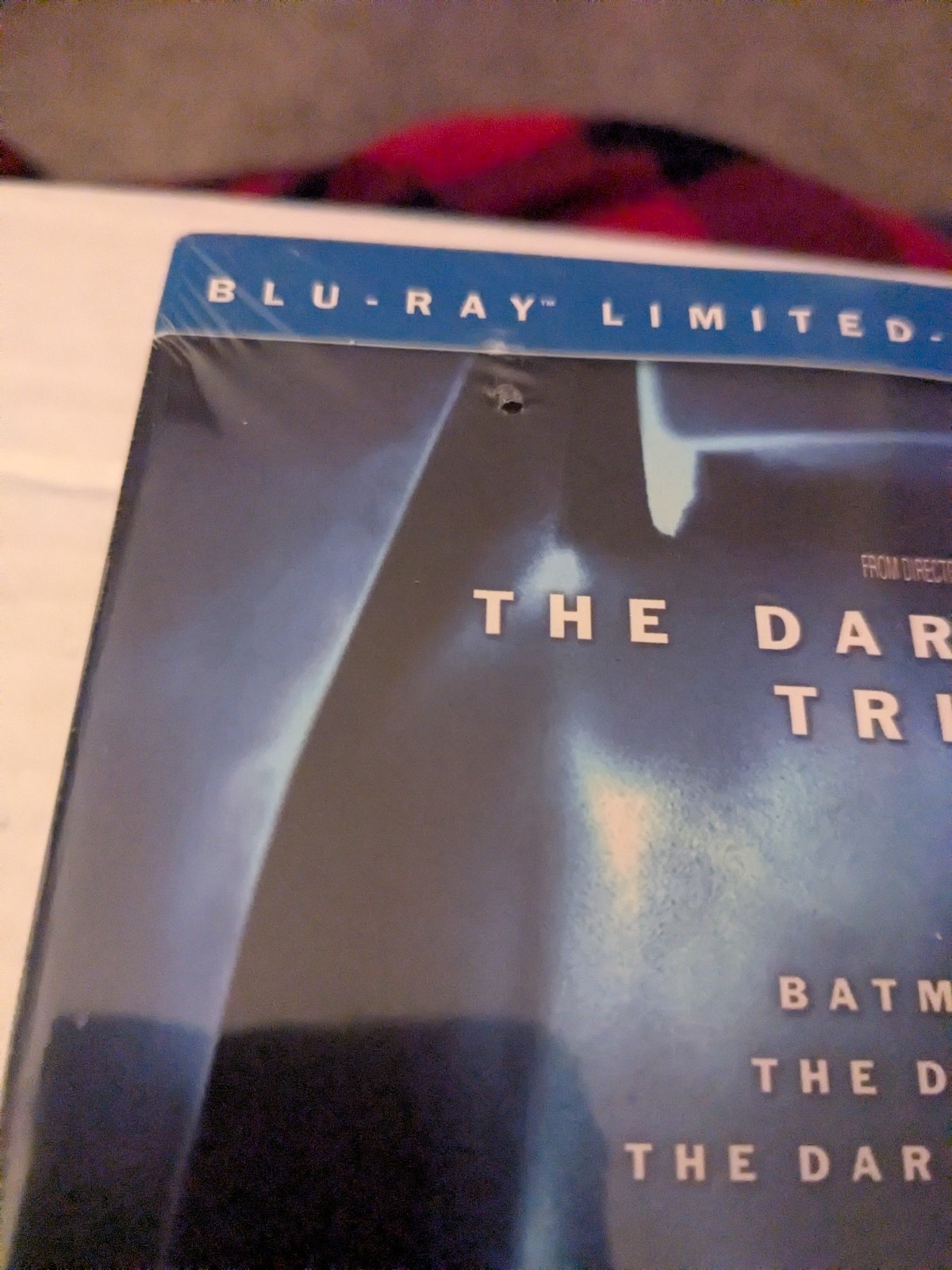 The Dark Knight Trilogy (Blu-ray) New Sealed Limited Edition Giftset DVD Batman