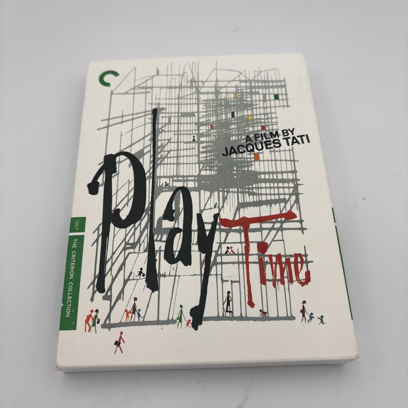 JACQUES TATI Playtime 1967 Criterion Collection (2 DVD, 2006) w/ insert OOP
