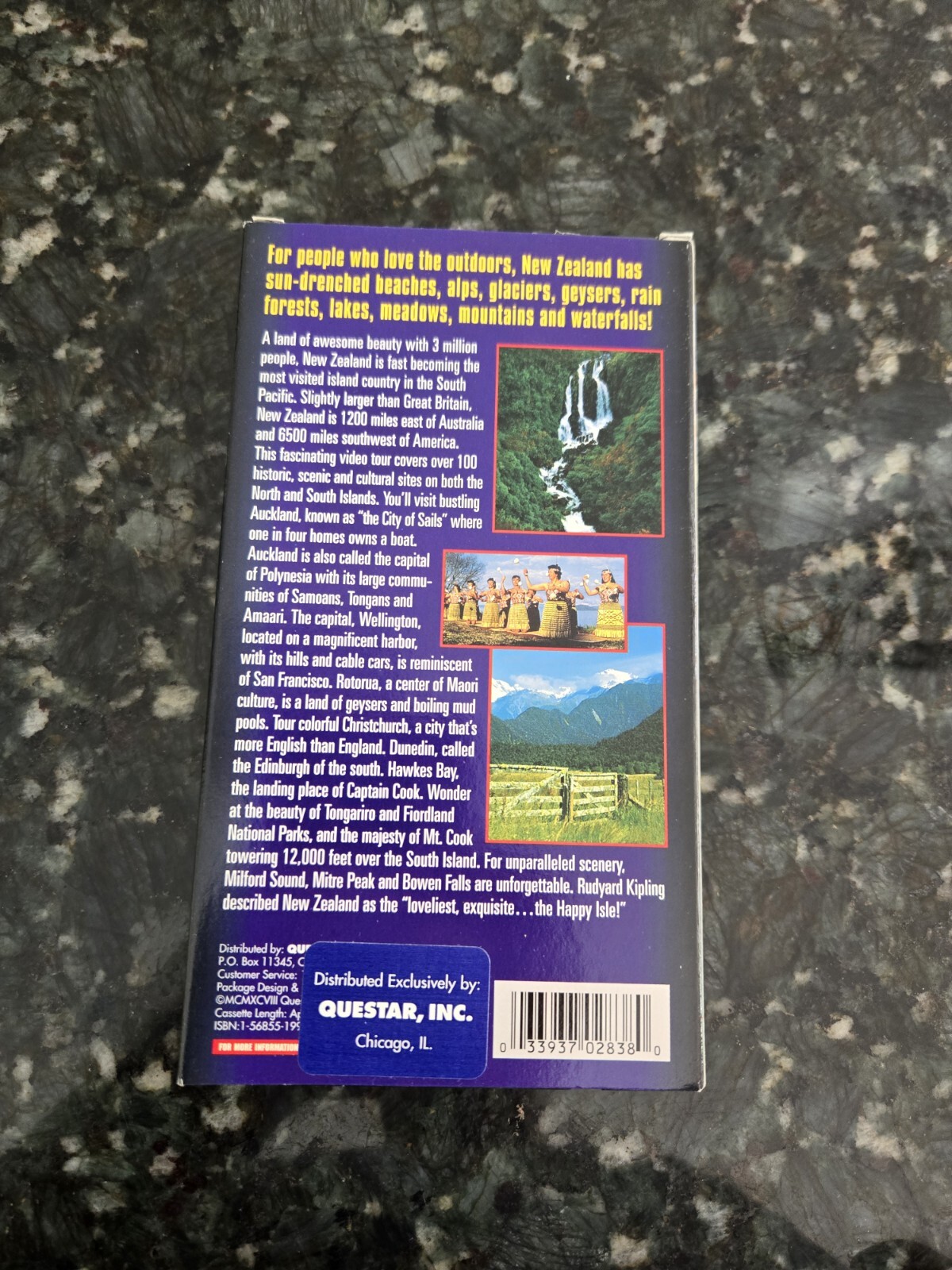 Touring New Zealand (VHS, 1998)