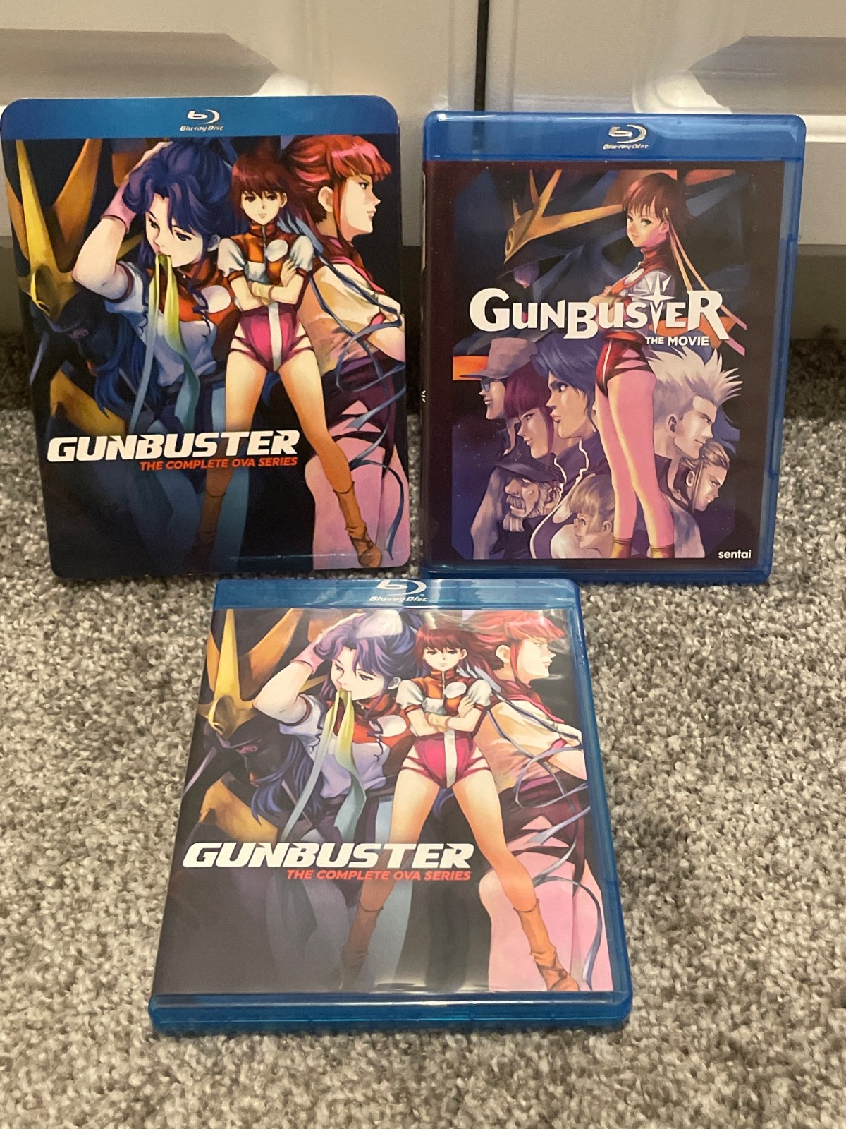 Gunbuster: The Complete OVA Series (Blu-Ray) 2023 Discotek Release OOP and Movie