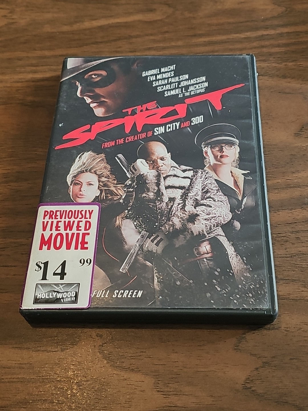 The Spirit (DVD, 2009, Widescreen and Full Screen Formats)