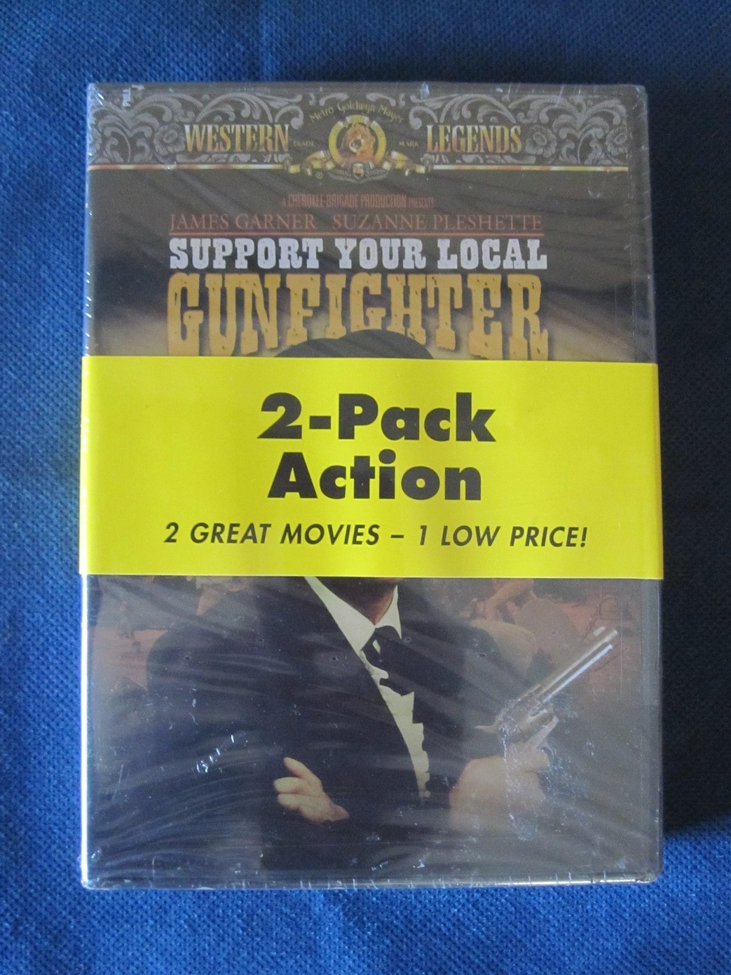 JAMES GARNER SUPPORT YOUR LOCAL SHERIFF + GUNFIGHTER DVD FILM SET NEW! FREE SHIP