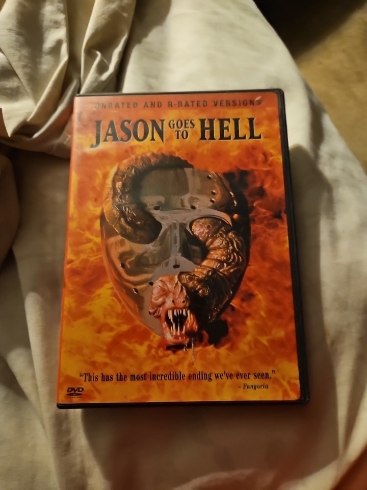 Friday The 13th Merchandise and 2 DVD Lot Jason Goes To Hell And Jason X