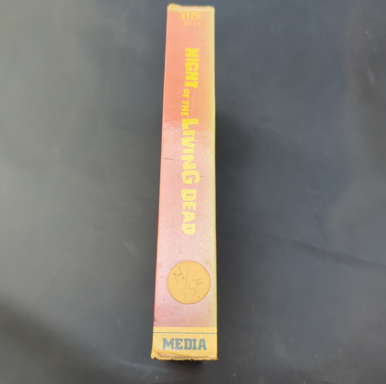 Vintage Night of the Living Dead VHS Media Home Entertainment Purple Box Horror