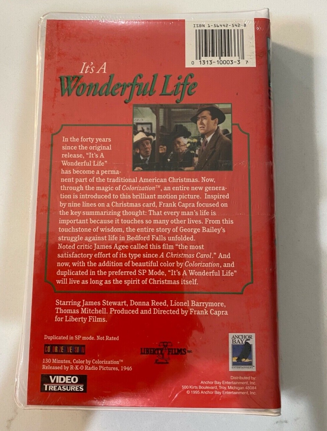 IT’S A WONDERFUL LIFE (VHS,1996 Brand new sealed 50th Anniversary) 