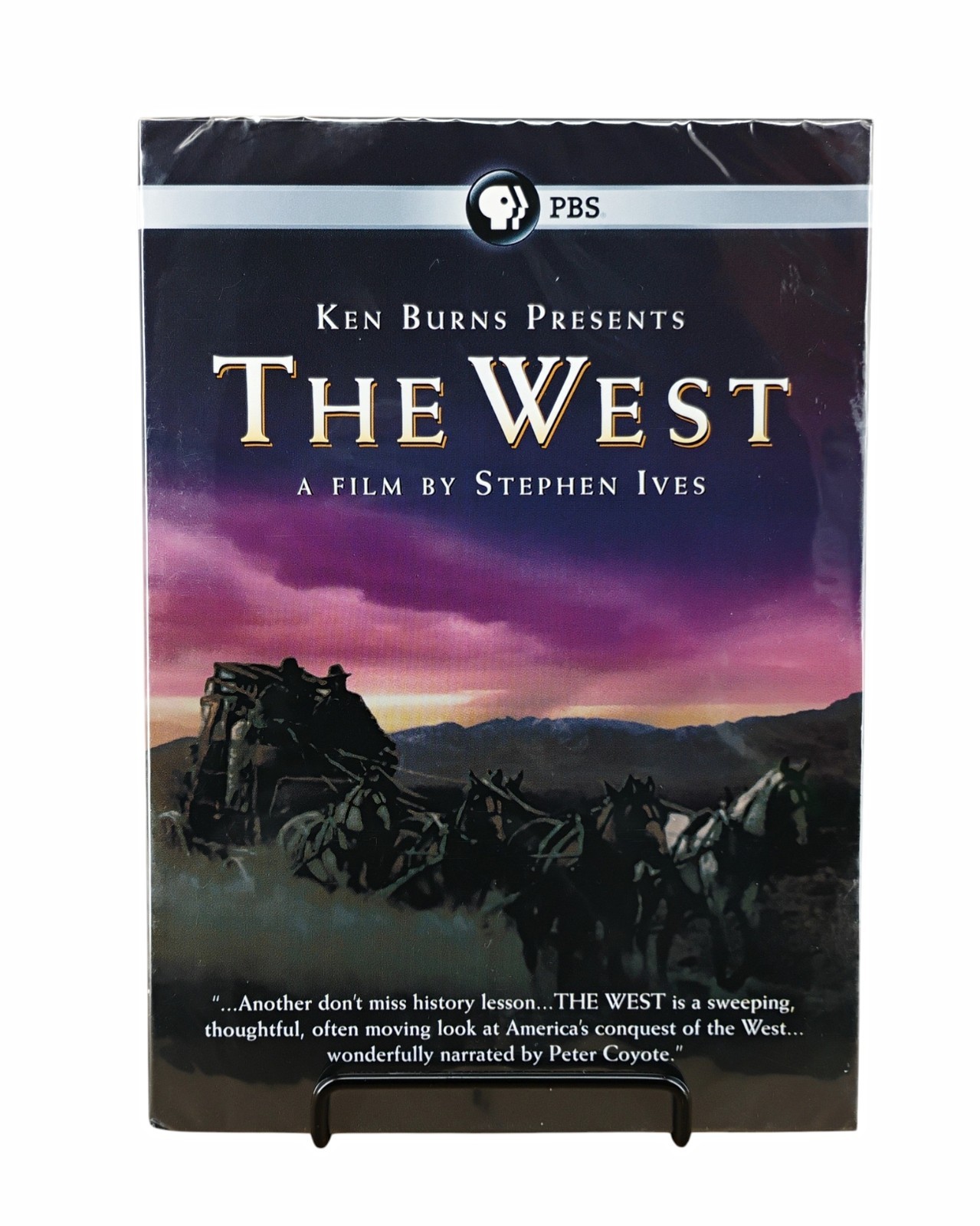 Ken Burns Presents THE WEST – A Film by Stephen Ives (DVD 5- Disc New)