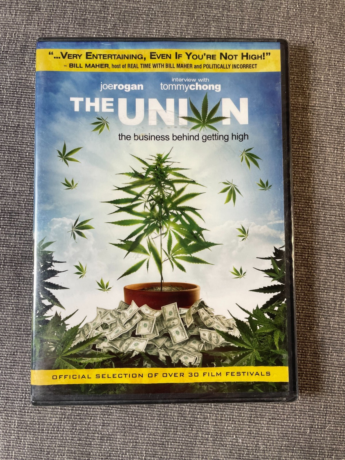 The Union DVD The Business Behind Getting High Joe Rogan Tommy Chong Brand NEW