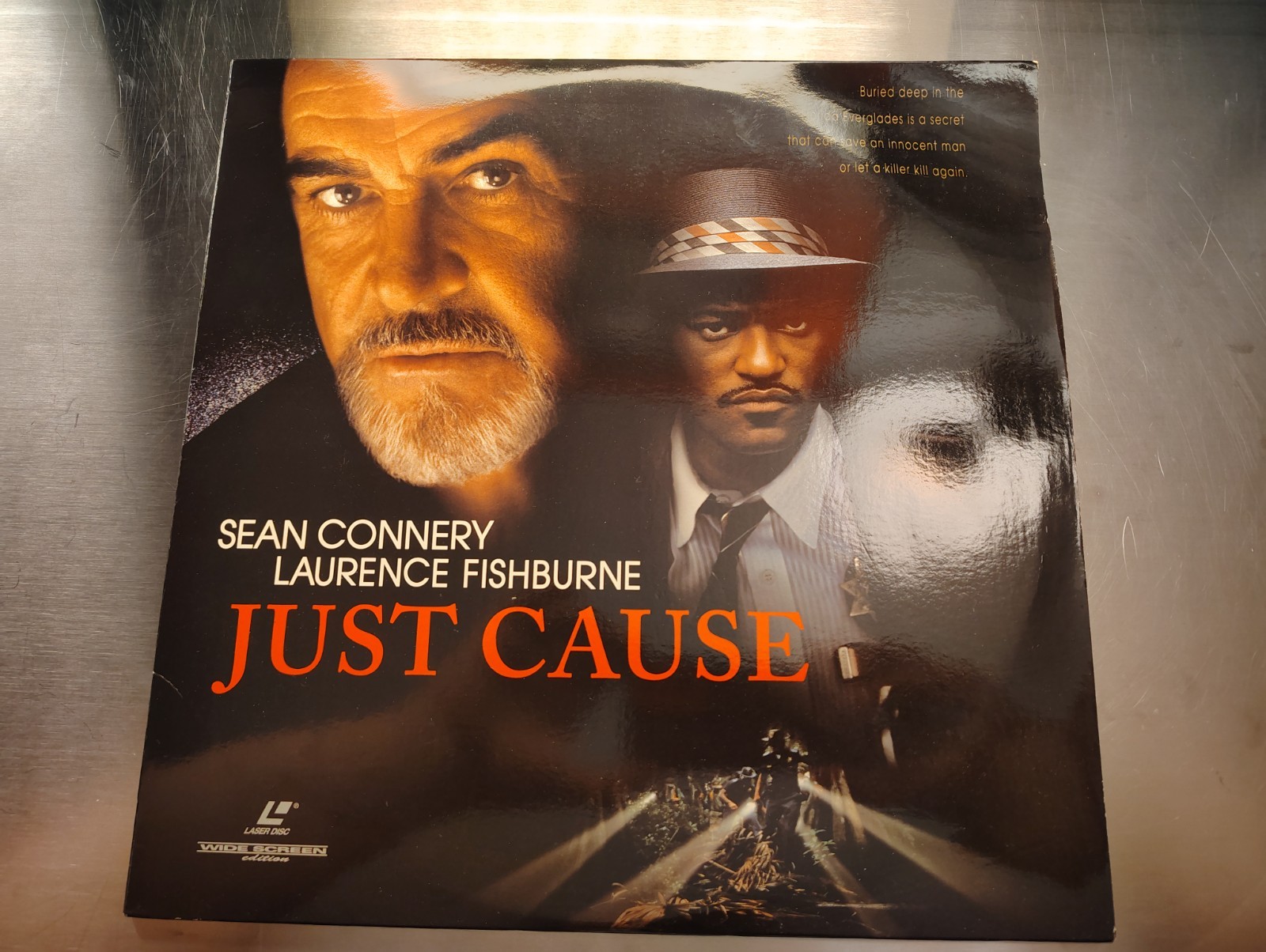 Just Cause – LaserDisc – 1995 widescreen – Sean Connery, Laurence Fishburne