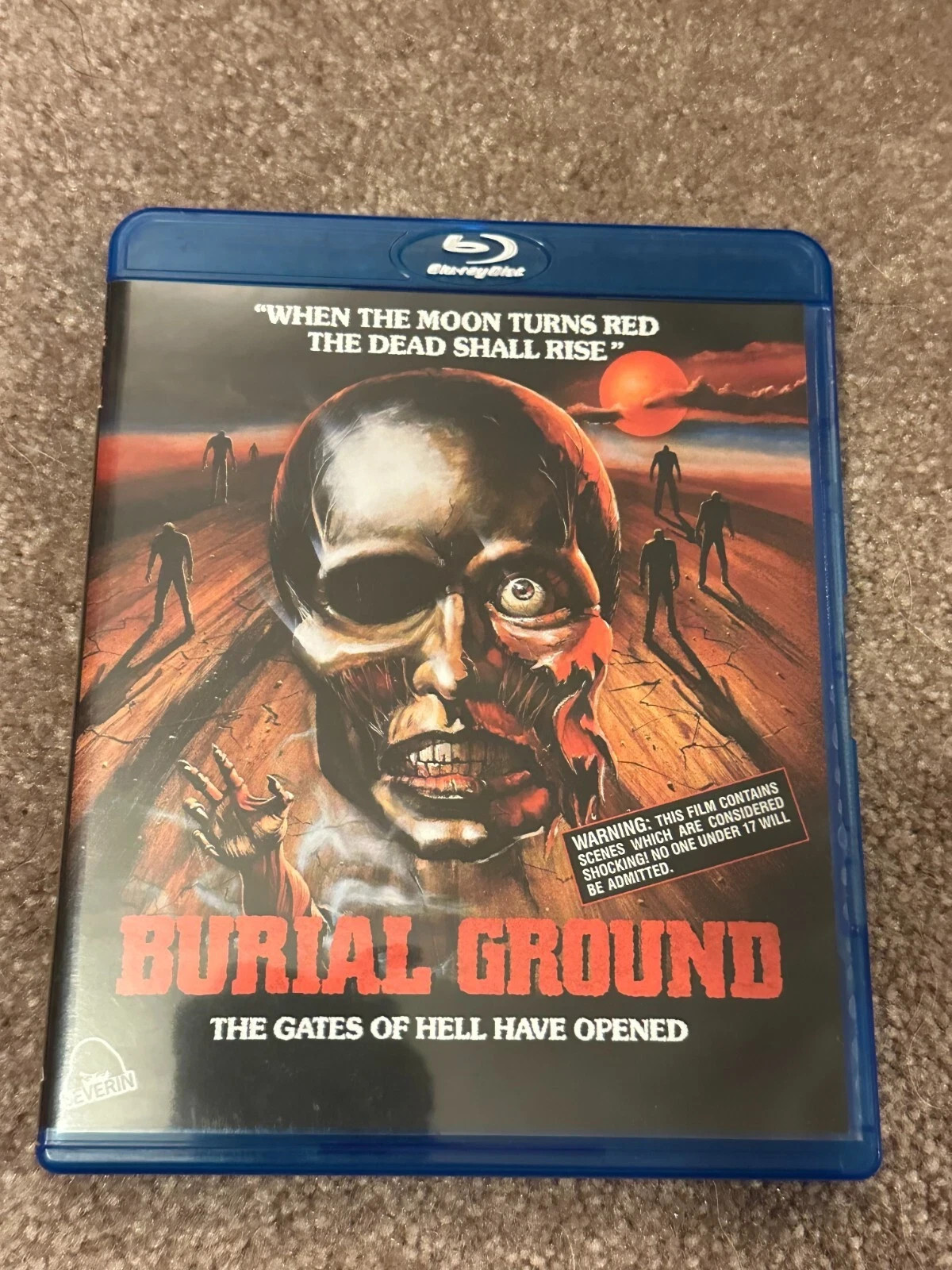 Burial Ground (Severin) Blu-ray Cult Horror Zombie Classic – Collector Edition