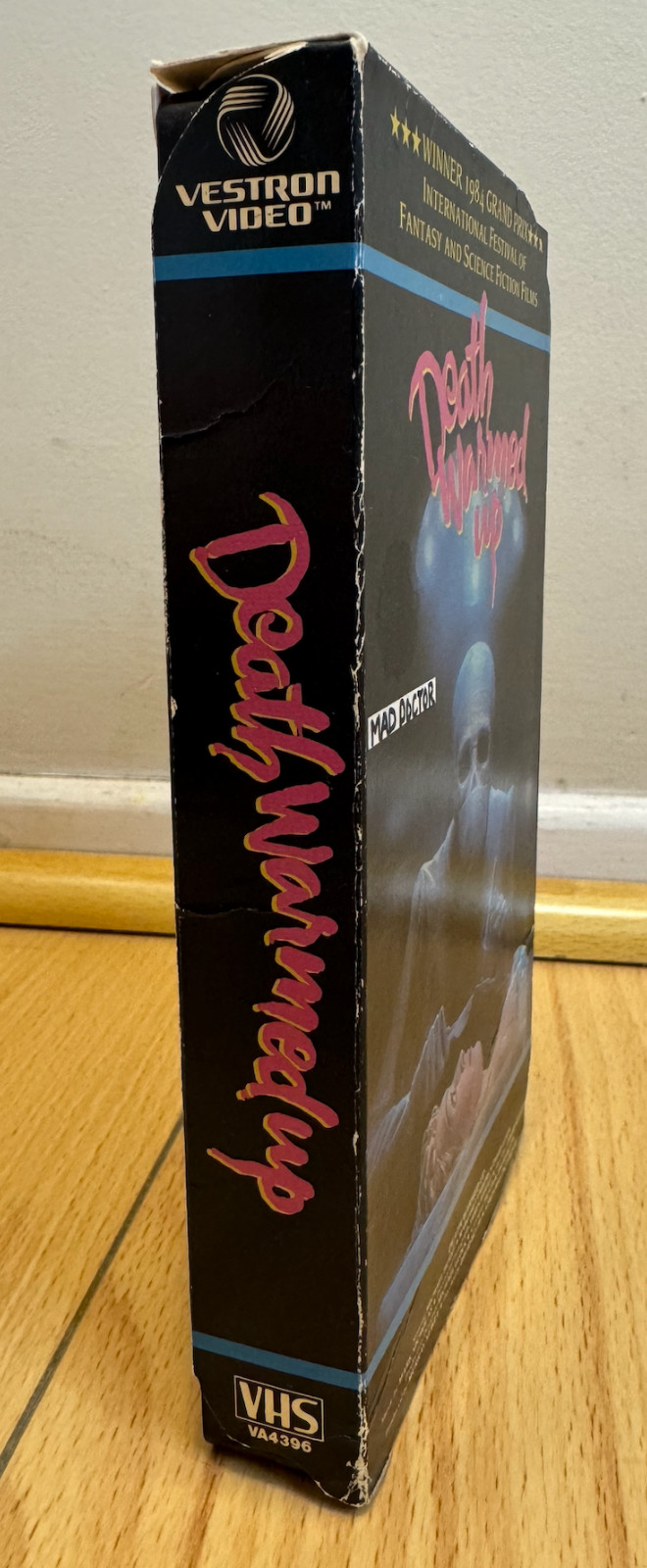 Death Warmed Up (VHS 1984) Vestron New Zealand 1980s slasher Human Experiment