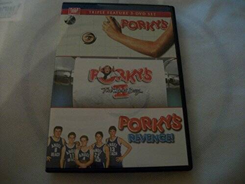Porky’s Triple Feature (Porky’s/Porky’s 2/Porky’s Revenge) – DVD – GOOD