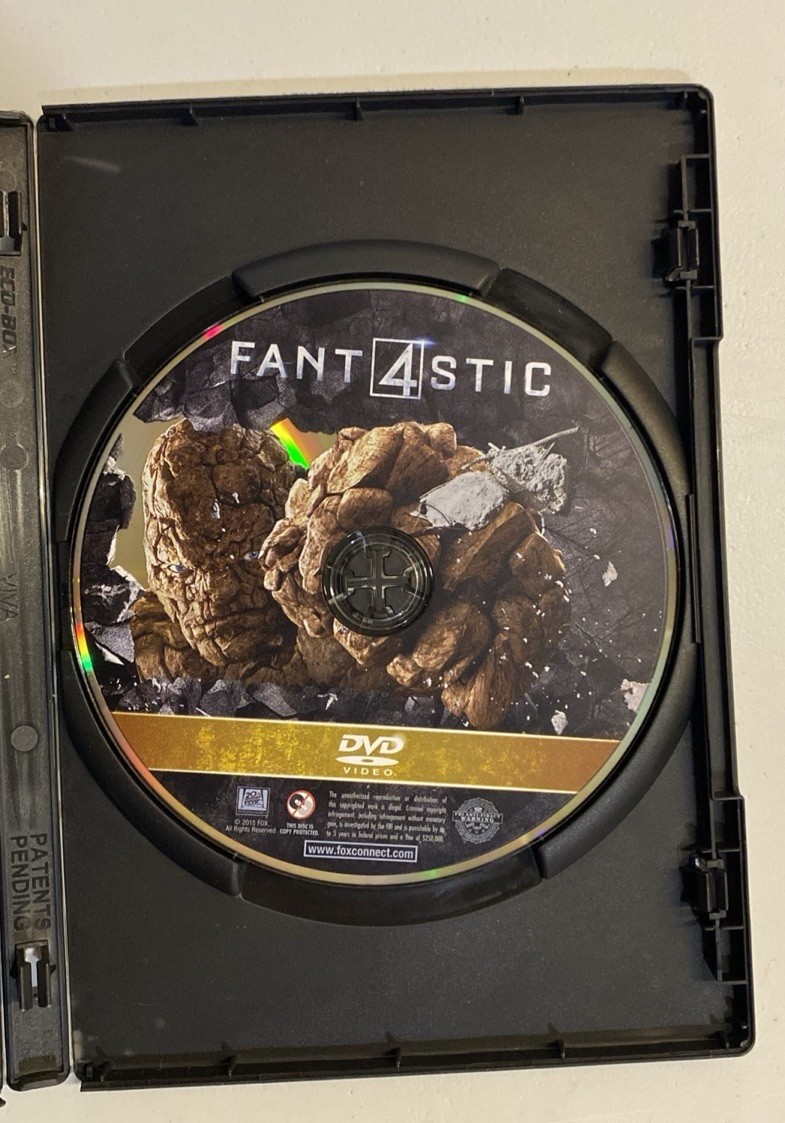 Fantastic Four (DVD, 2015) W/ Best Buy Exclusive Music CD sampler