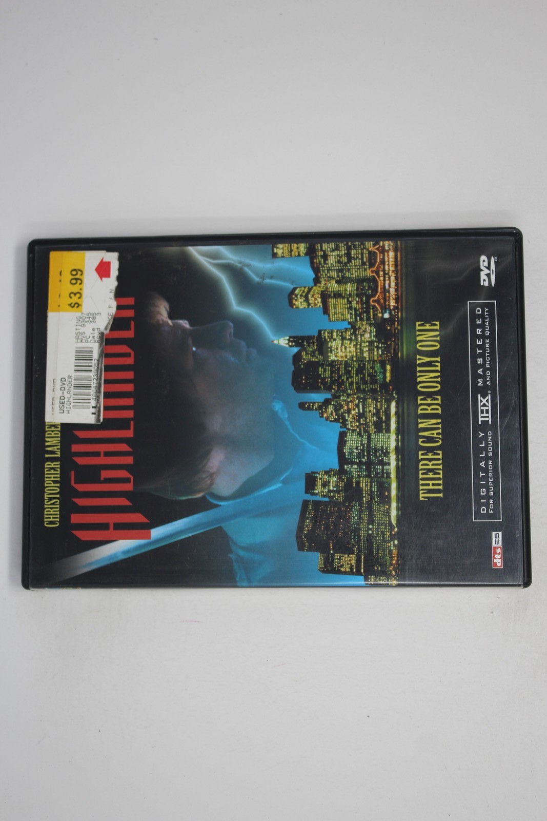 Highlander DVD Movie Christopher Lambert