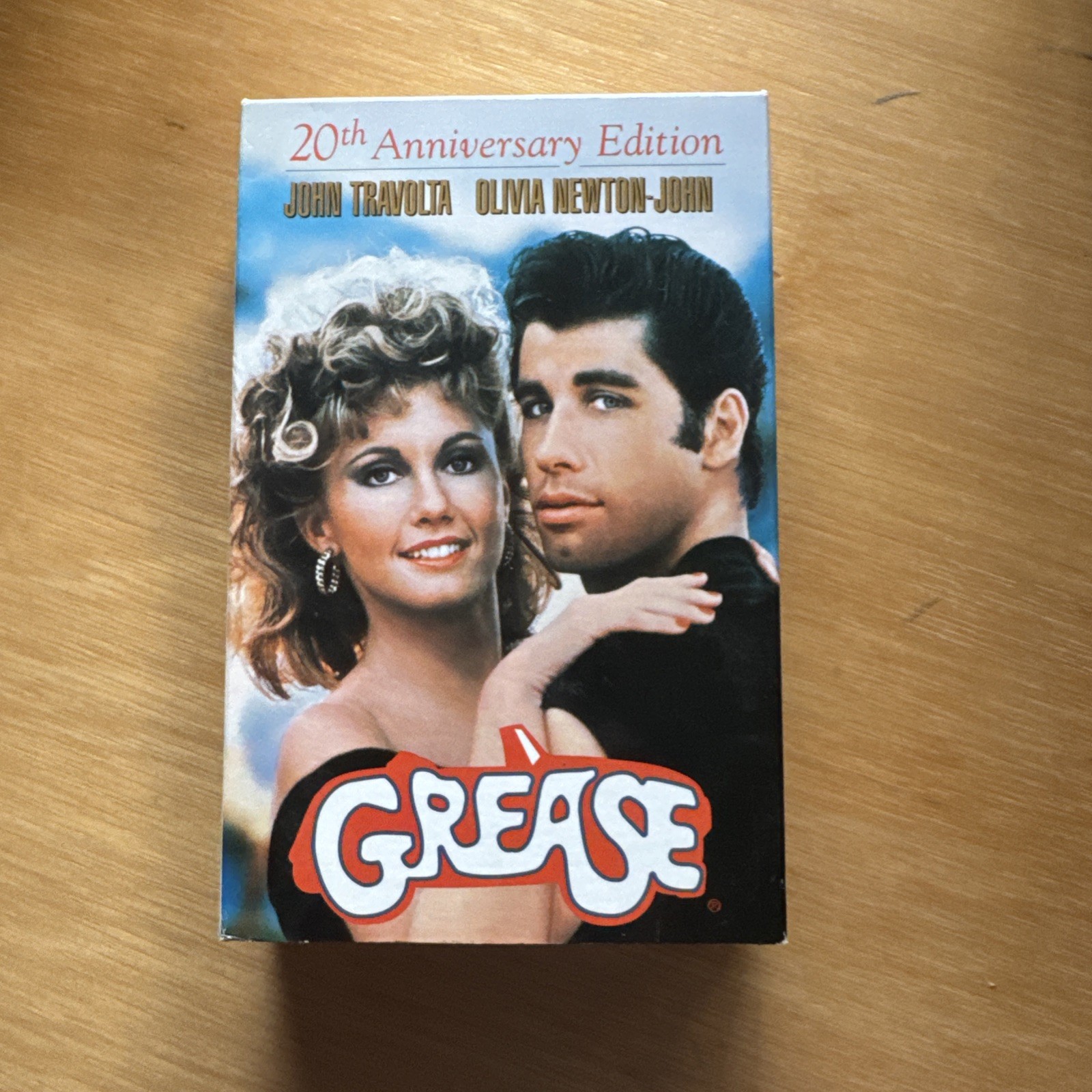 Grease (VHS) 20th Anniversary Edition Widescreen Soundtrack CD & Screenplay