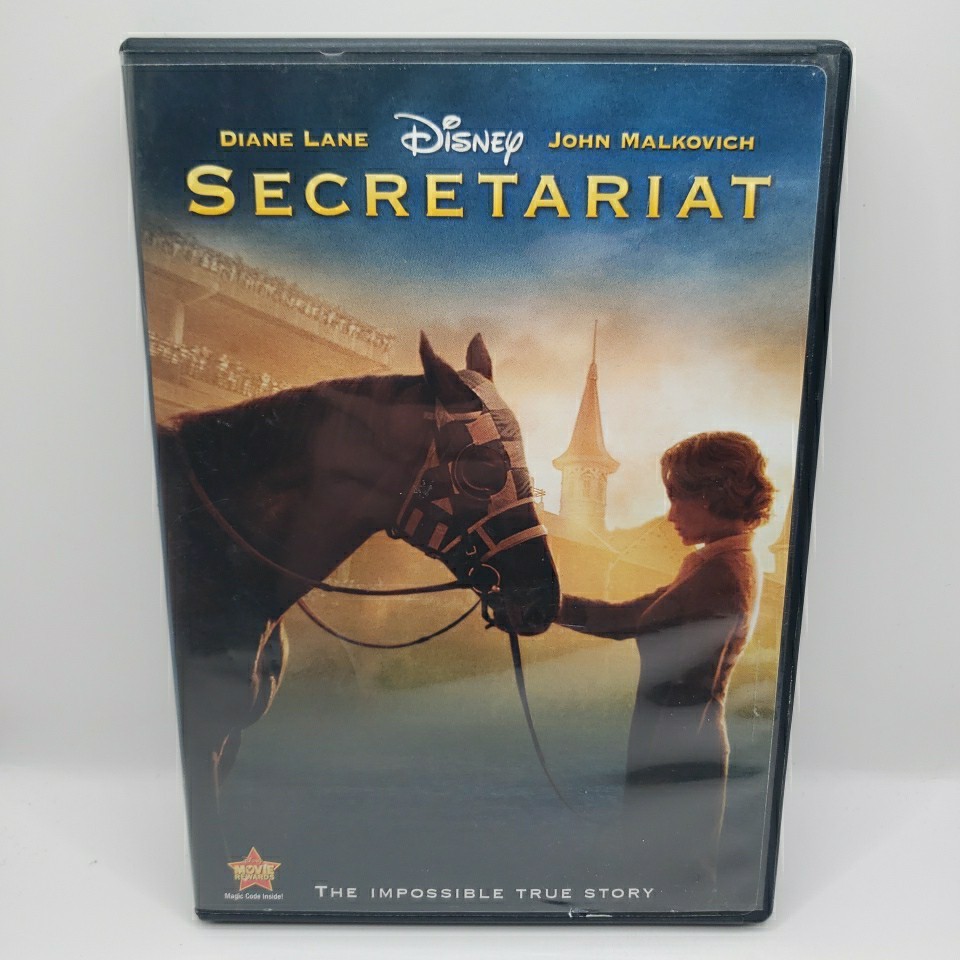 Secretariat (DVD, 2011) Disney ~ True Story ~ Diane Lane, John Malkovich ~