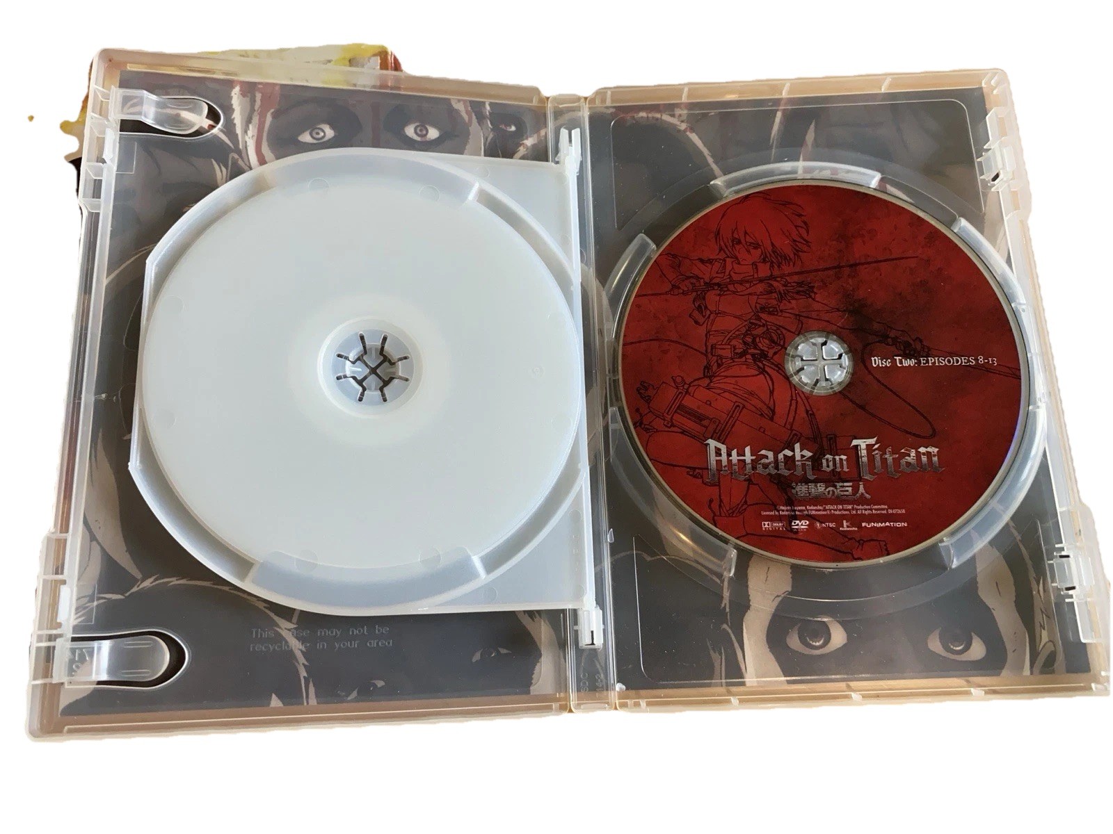 Attack On Titan Anime Part 1 DVD Double Disc Set Episodes 1-13 BRAND NEW UNUSED