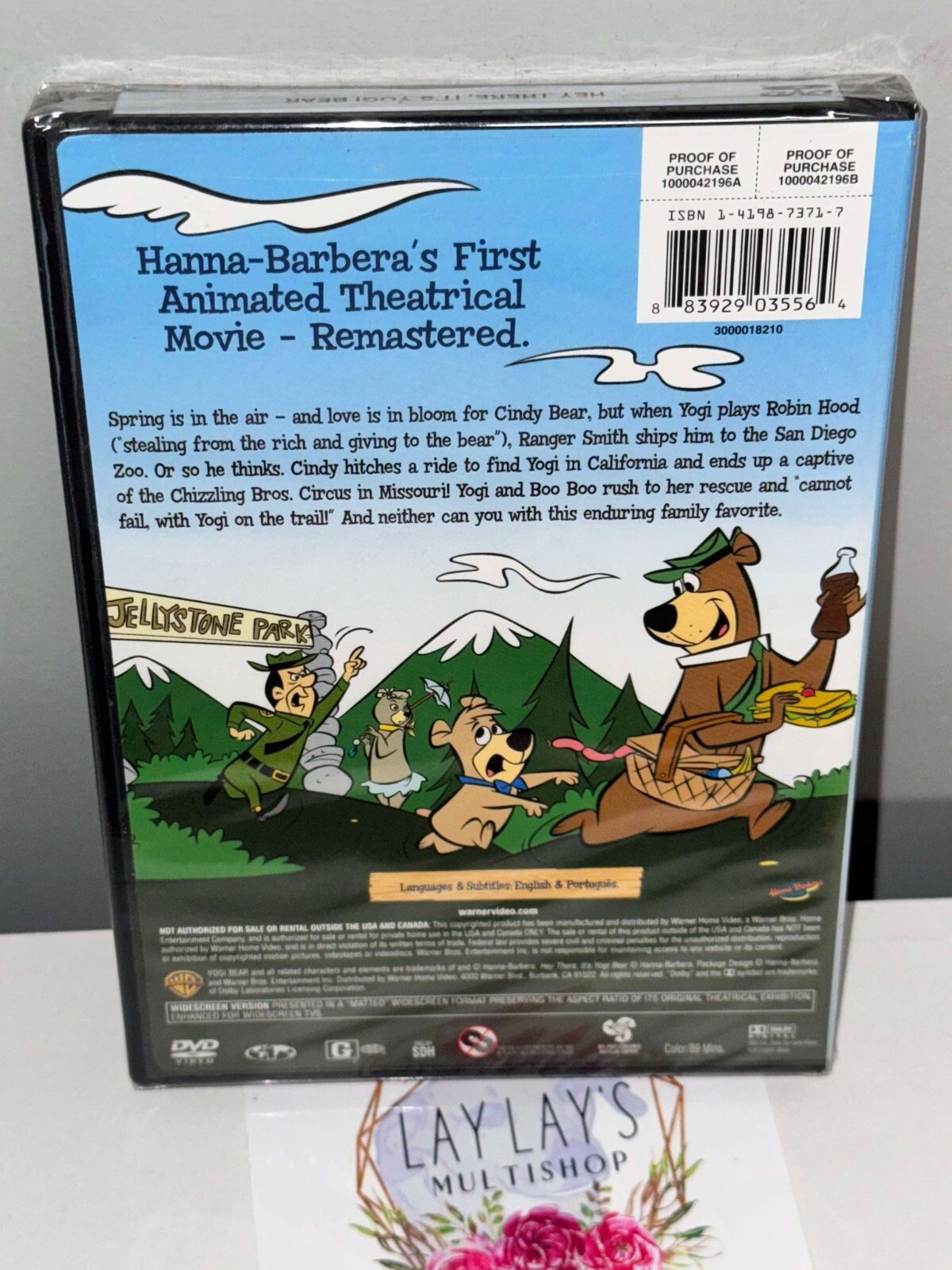 Hey There, It’s Yogi Bear (DVD, 1964) Widescreen – BRAND NEW