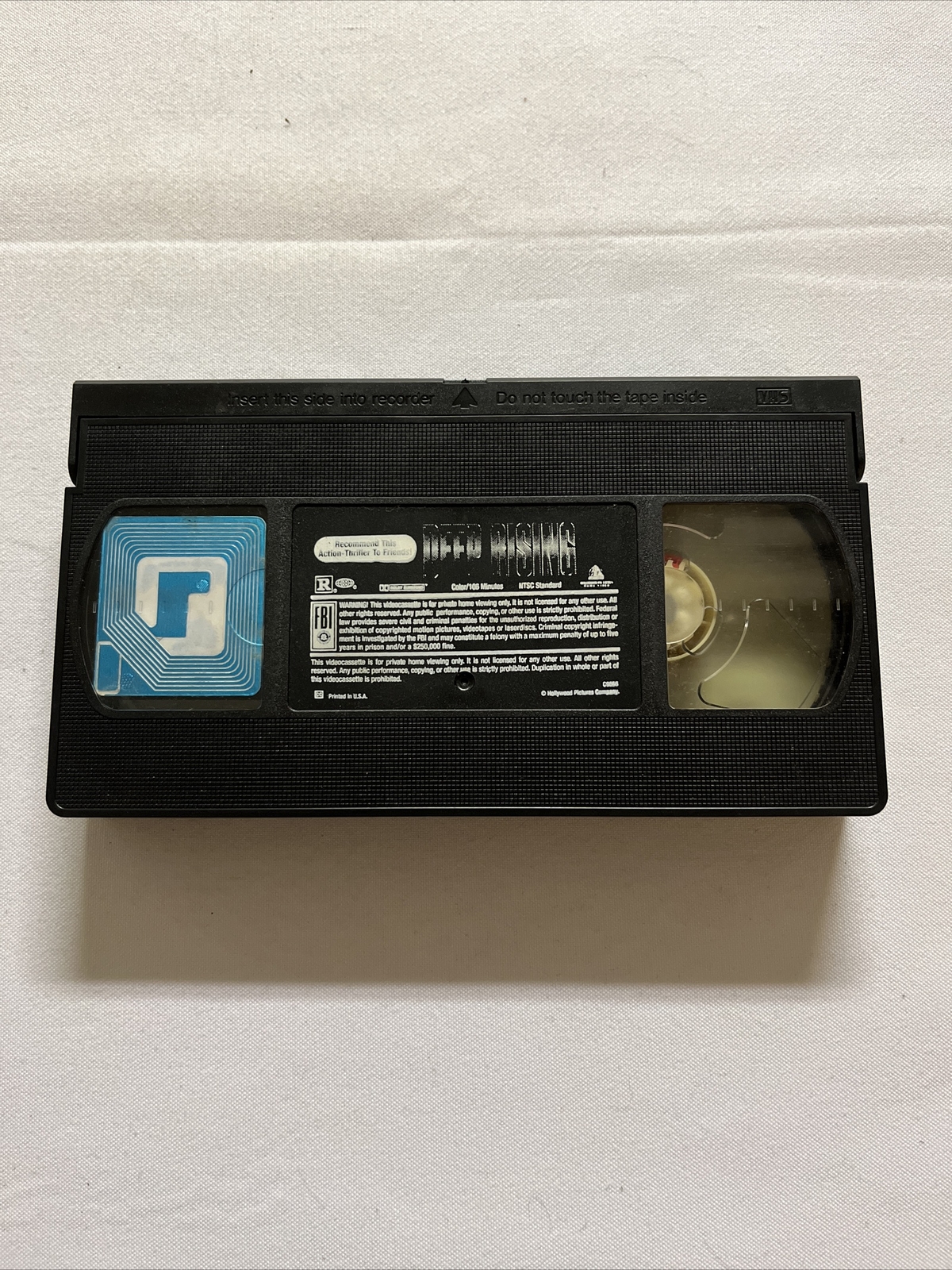 1998 DEEP RISING VHS Tape, COMPLETE/TESTED SEE PHOTOS (VHS13)