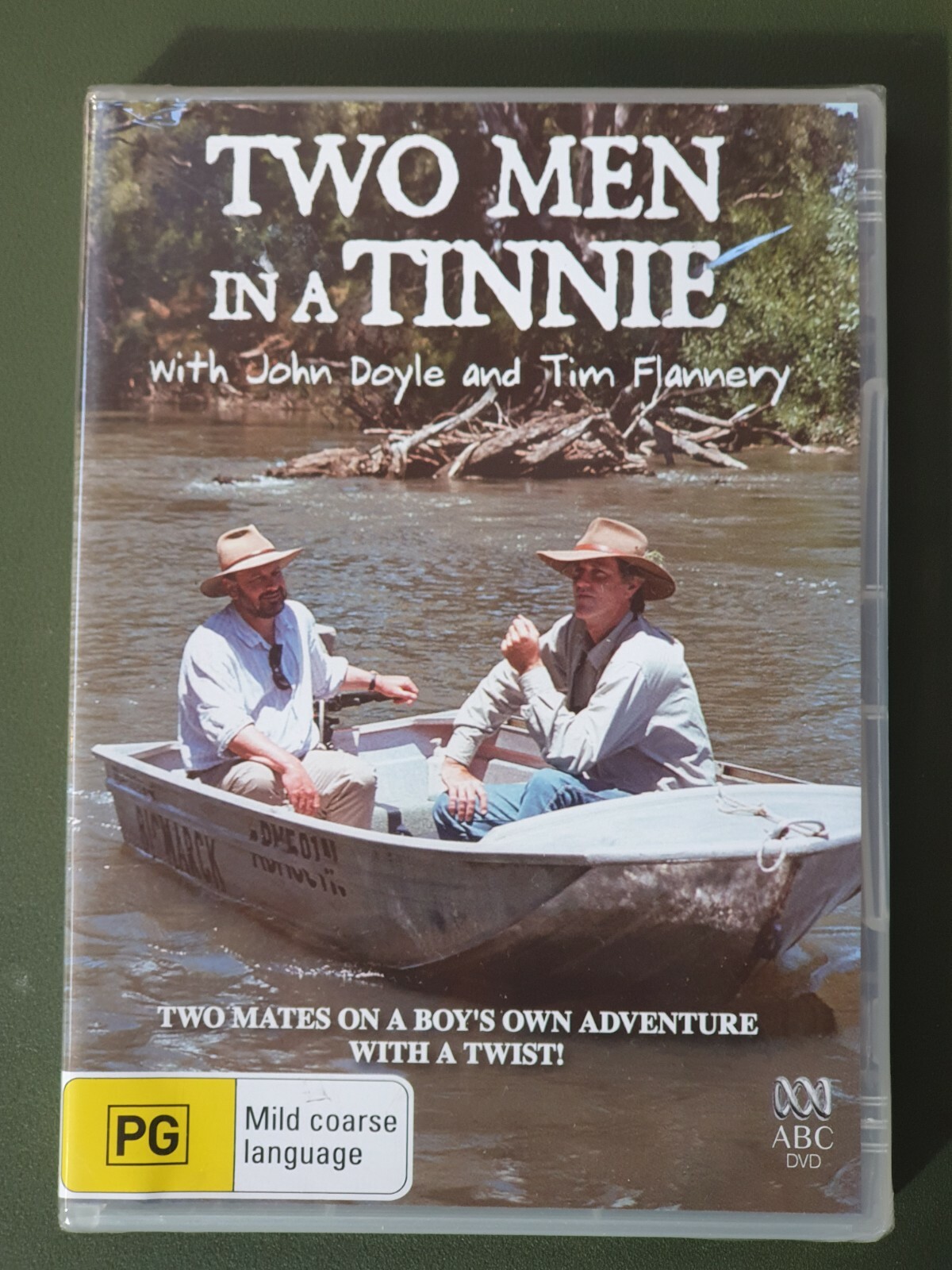 TWO MEN IN A TINNIE with John Doyle & Tim Flannery -DVD like new