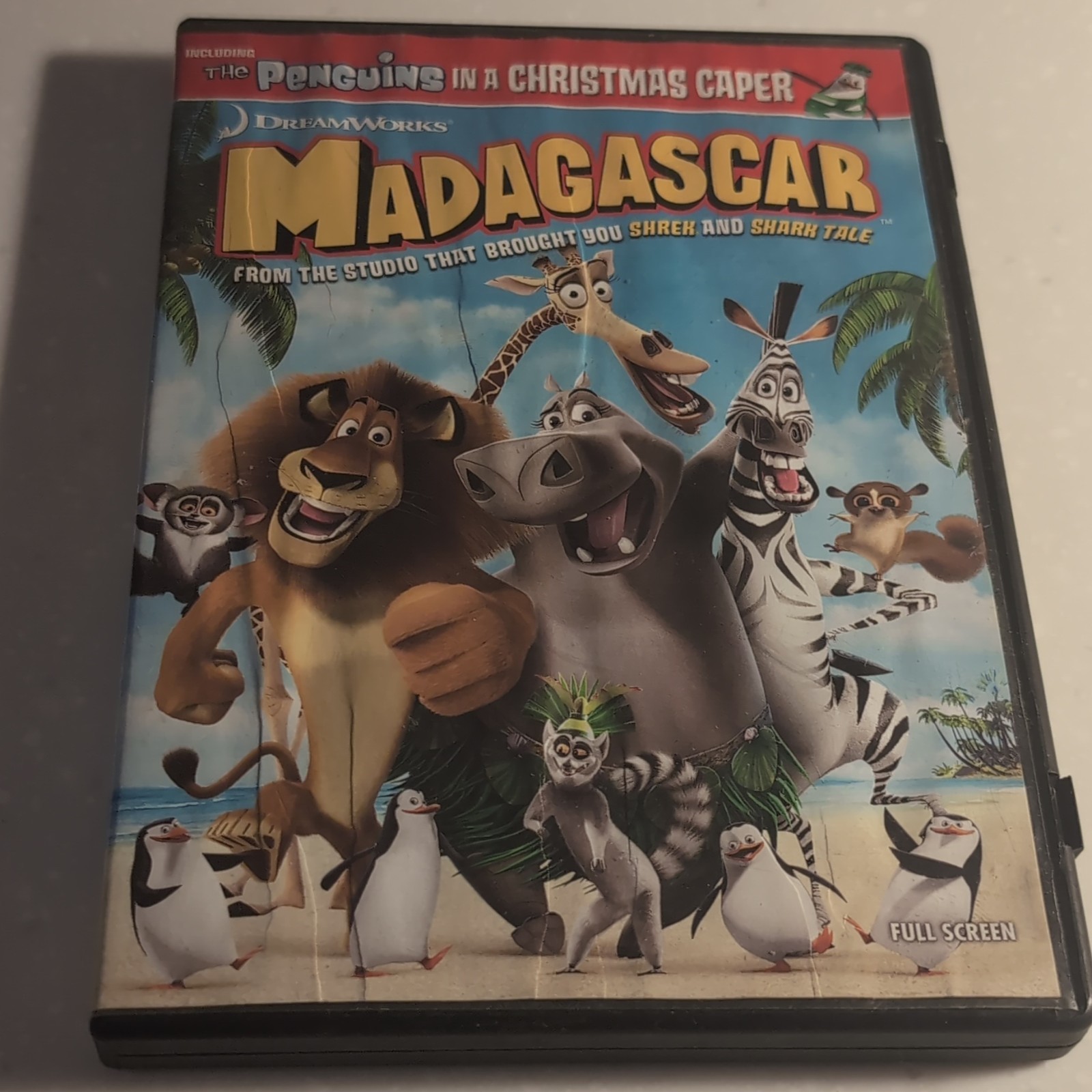 DreamWorks Madagascar DVD PG 2005 Full Screen 86 Min English/French/Spanish