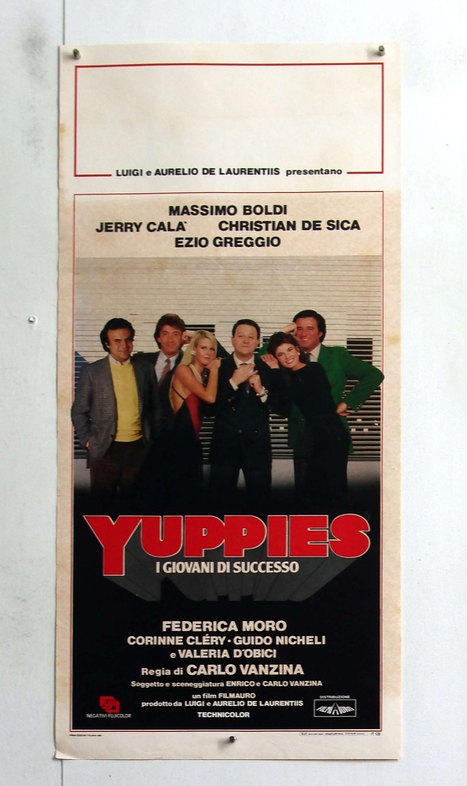 cm.33×70-YUPPIES I GIOVANI DI SUCCESSO-CALA’-BOLDI-GREGGIO-COMMEDIA-N4-18
