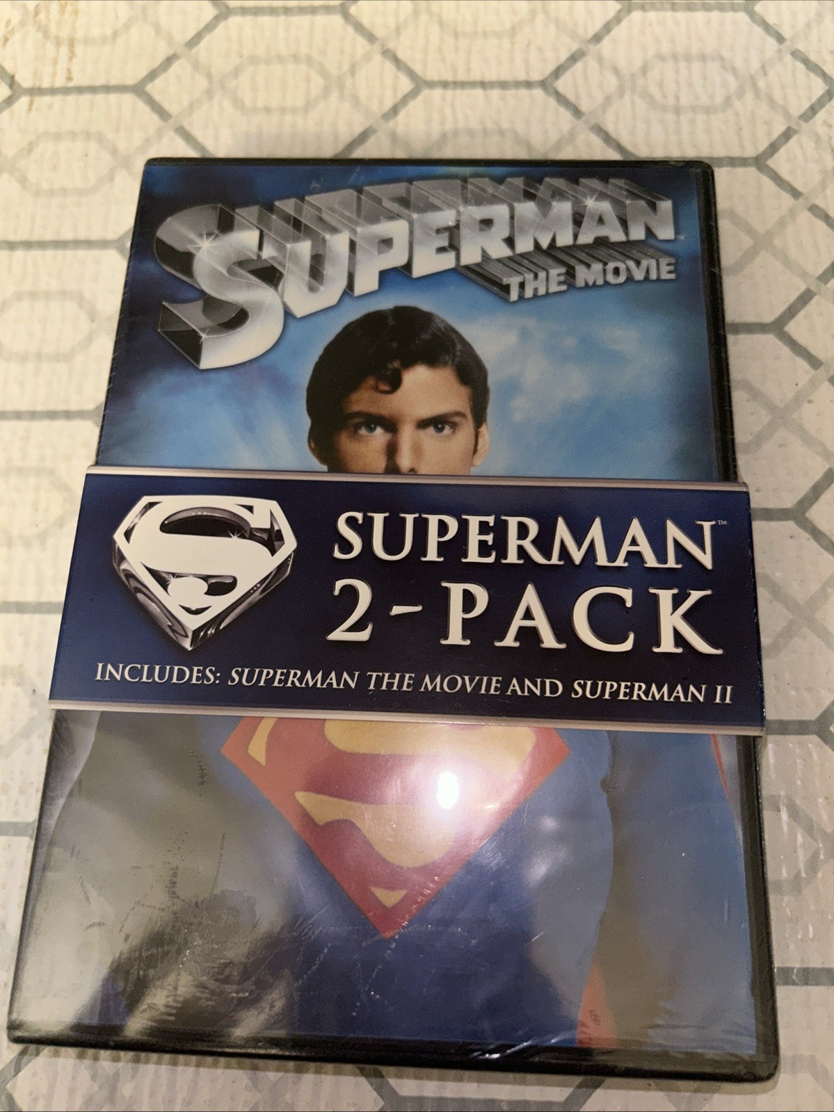 2pk Superman DVD Superman The Movie And Superman II Christopher Reeve SEALED NEW