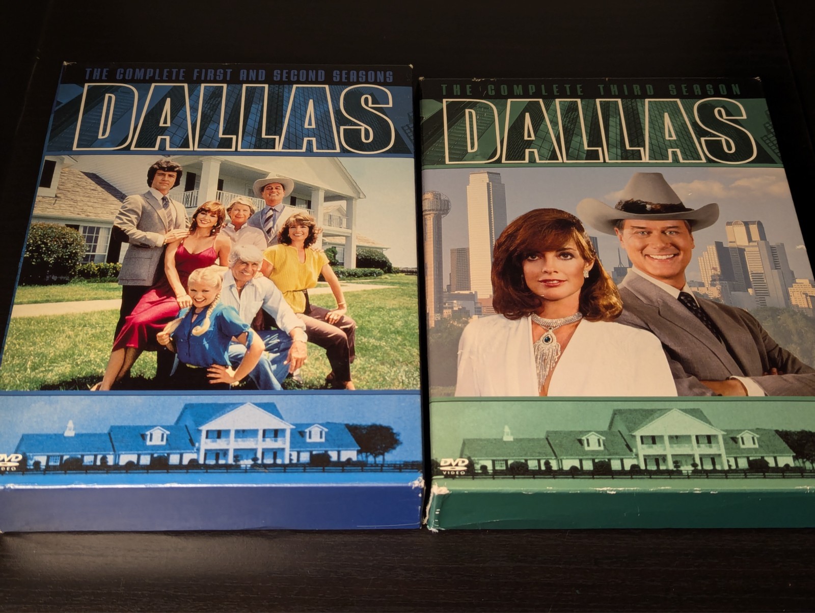 Dallas – Seasons 1-3 DVD – Discs in good condition – Who Shot JR?