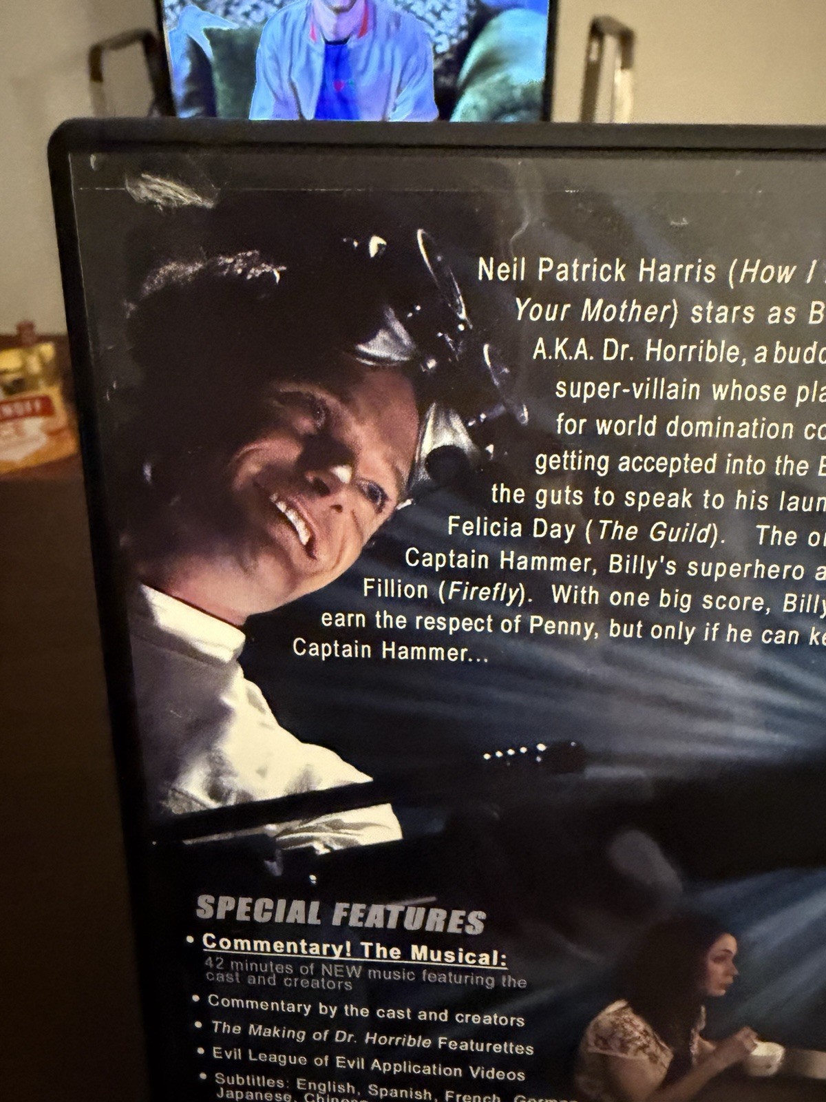Dr. Horrible’s Sing-Along Blog (DVD, 2008) Neil Patrick Harris Nathan Fillion