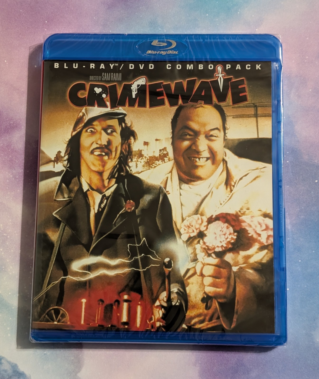 Crimewave (1986 Blu Ray / DVD) Shout Factory Sam Raimi Bruce Campbell – Sealed