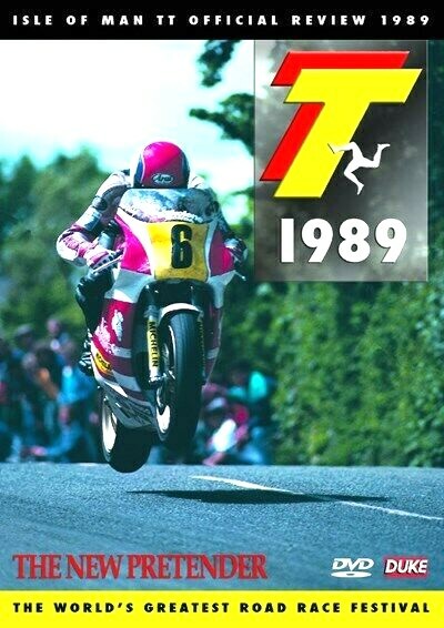TT 1989 NTSC DVD. STEVE HISLOP, NICK JEFFERIES. 60 MINS. DUKE VIDEO DVD 1616NV