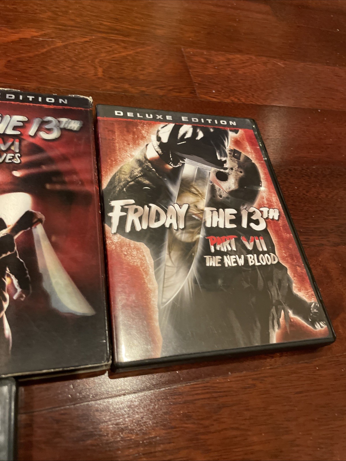 Friday the 13th DVD Lot Of 7 Some Deluxe Editions w/ Lenticular Sleeves See Desc