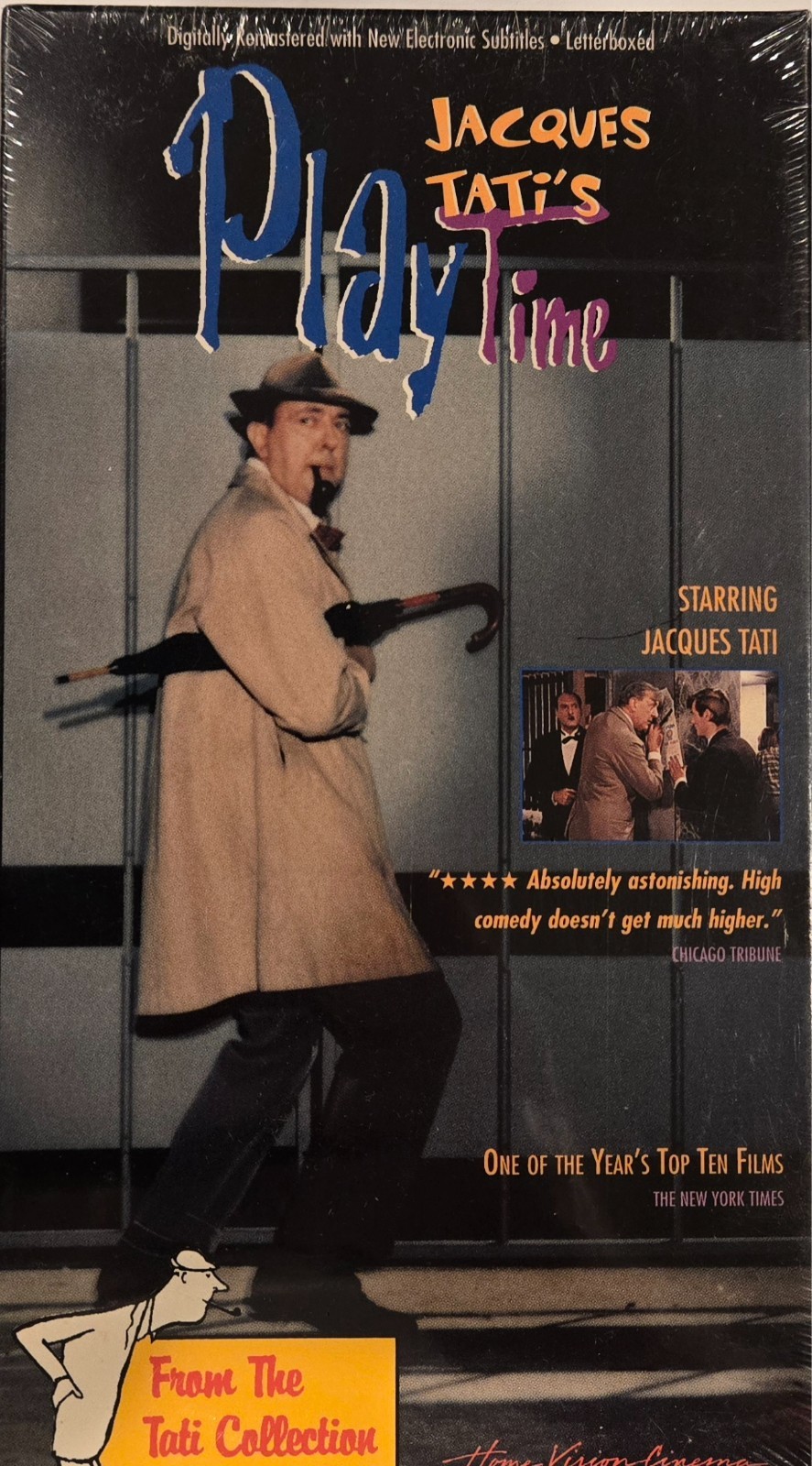 Playtime (VHS)Jacques Tati 1967 French Comedy Film – Super Rare Version Sealed