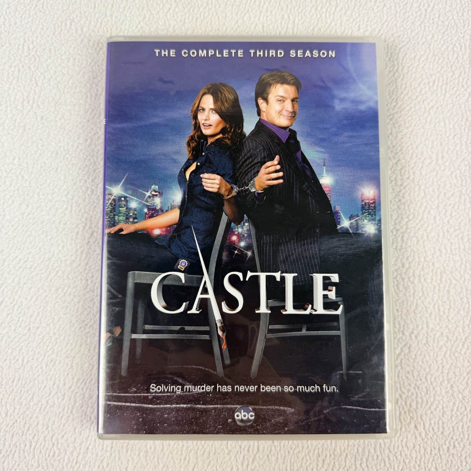 Castle Complete Third Season DVD 2010 Nathan Fillion TV Series