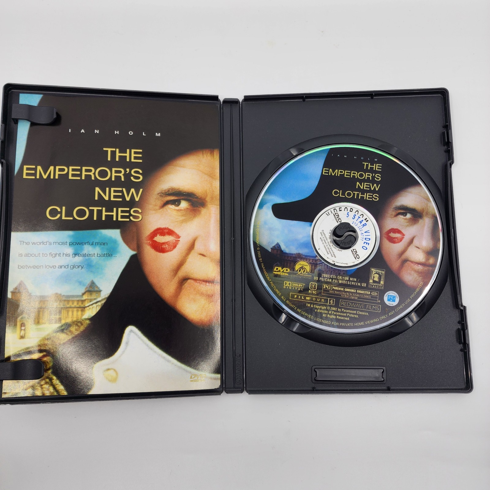 The Emperors New Clothes Ian Holm DVD 2002