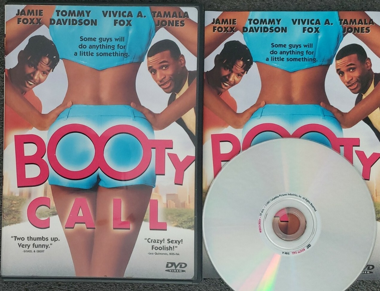 Booty Call DVD 1997 Widescreen Jamie Foxx Tommy Davidson Vivica A. Fox VGC