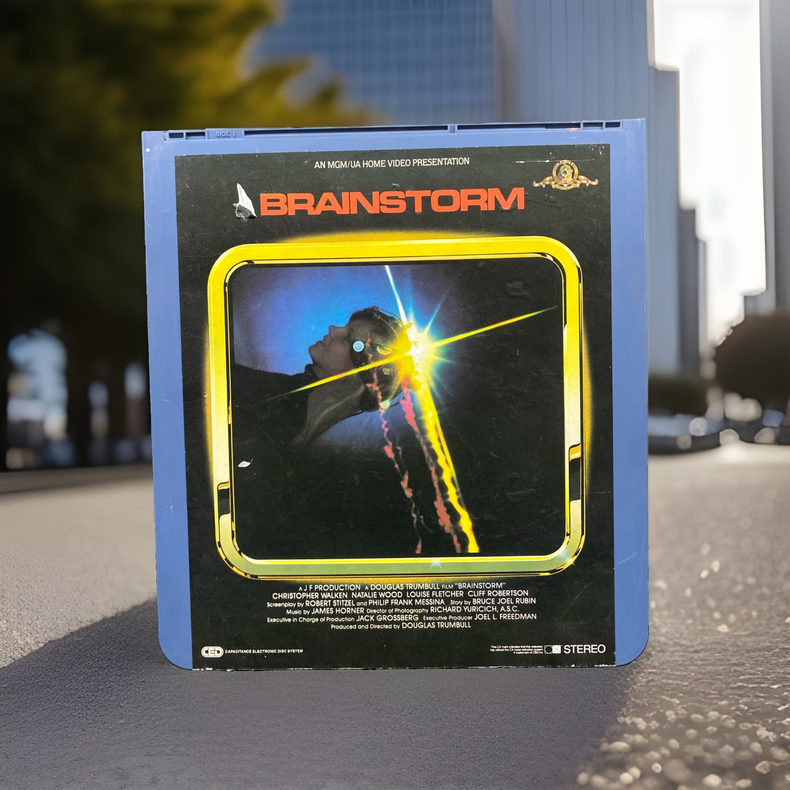 Brainstorm RCA Selectavision VideoDisc CED Christopher Walken 1983