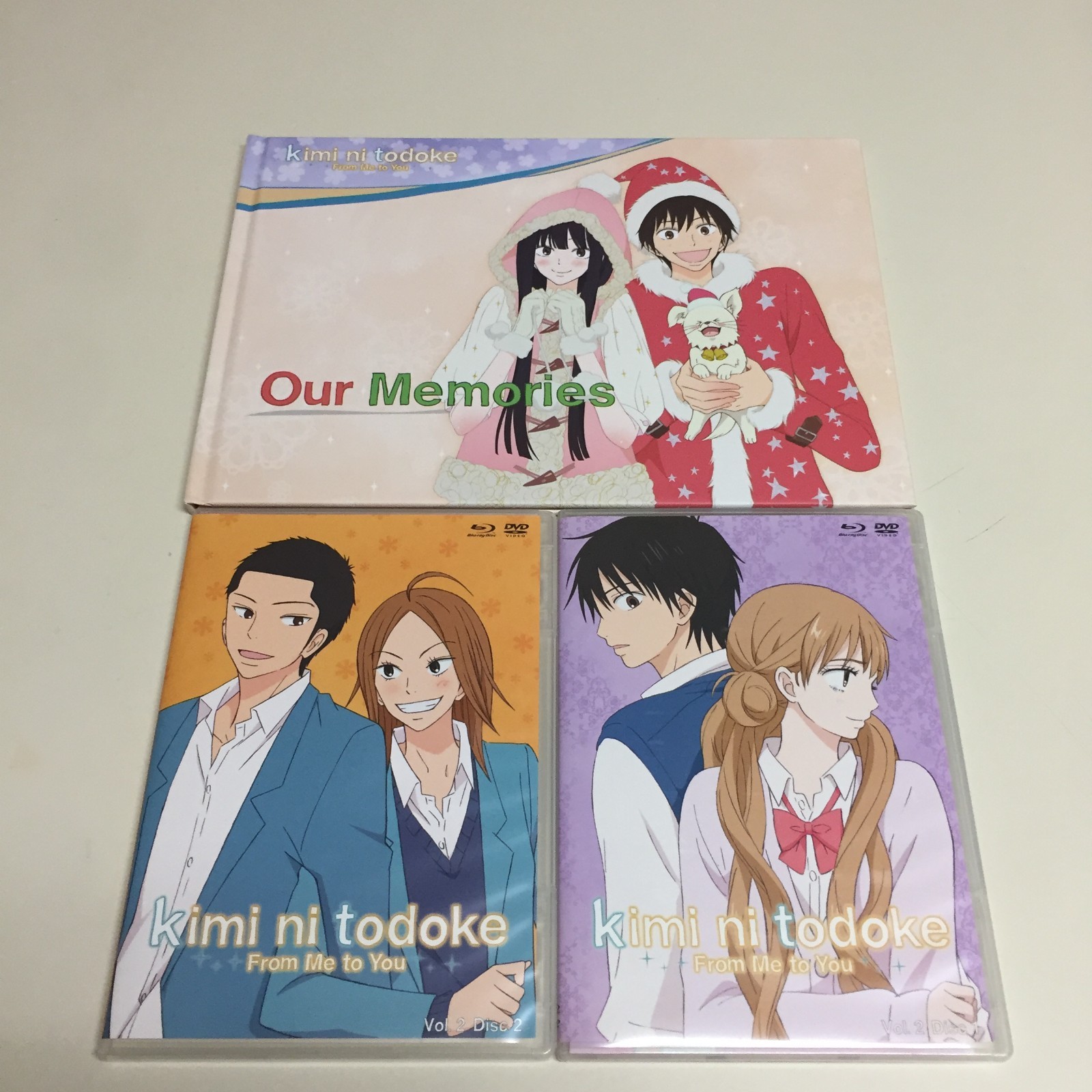 Kimi Ni Todoke Premium Edition Volume 1 2 3 Season 1 Blu-Ray DVD Limited Special