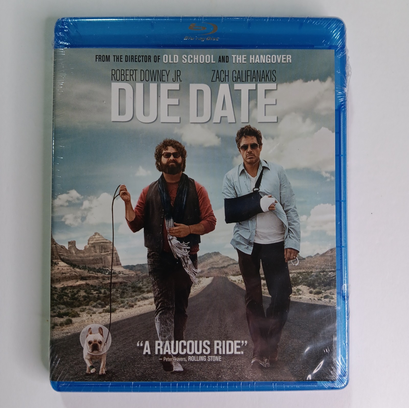 Due Date (Blu-Ray 2010) Zach Galifianakis Robert Downey Jr. Raucous Ride Comedy