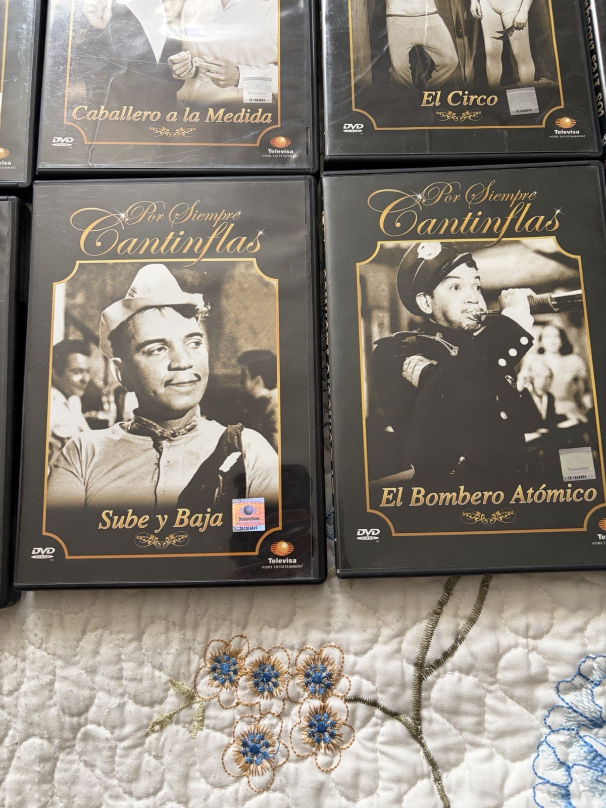 EL Analfabeto, El Portero (Por Siempre Cantinflas) 15 Spanish Movies DVD Lot