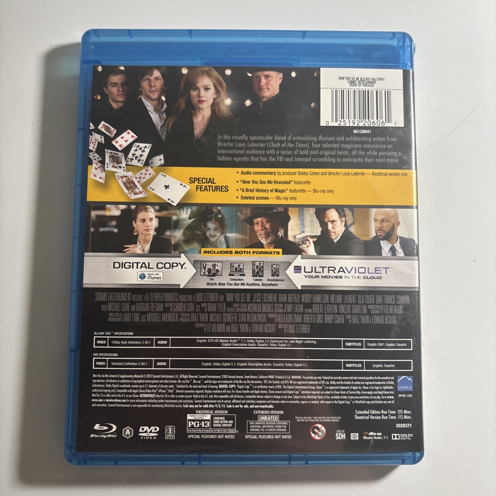 Now You See Me (Blu-ray, 2013)