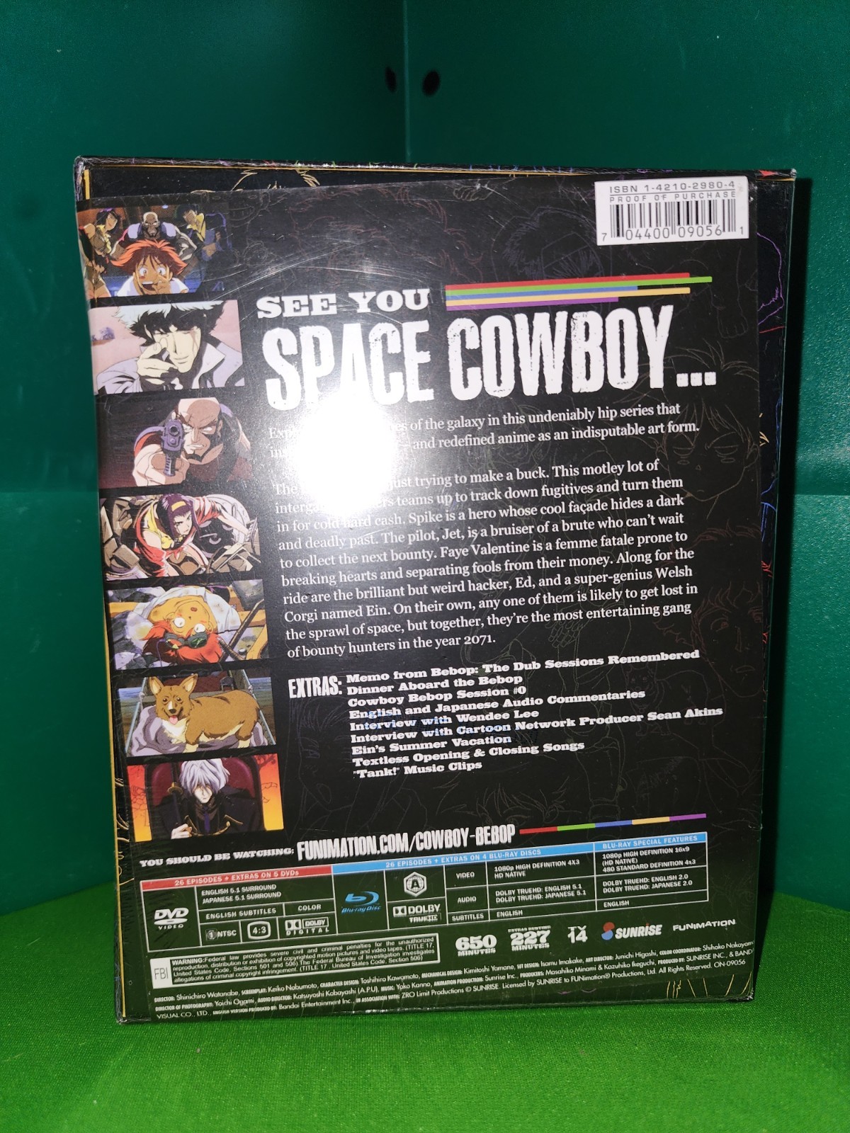 BRAND NEW – Cowboy Bebop: The Complete Series (Blu-ray, 2014) Anime Boxset RARE