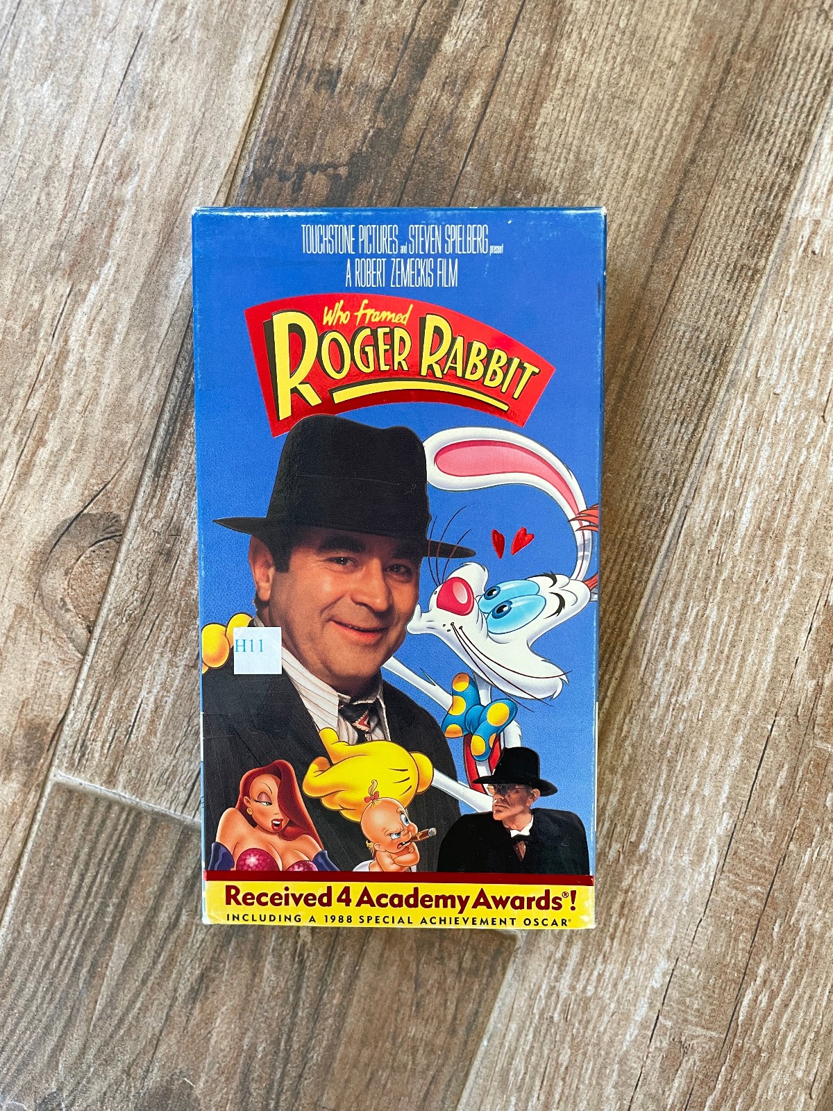 Who Framed Roger Rabbit (VHS 1987), Bob Hoskins & Christopher Lloyd, 104 min