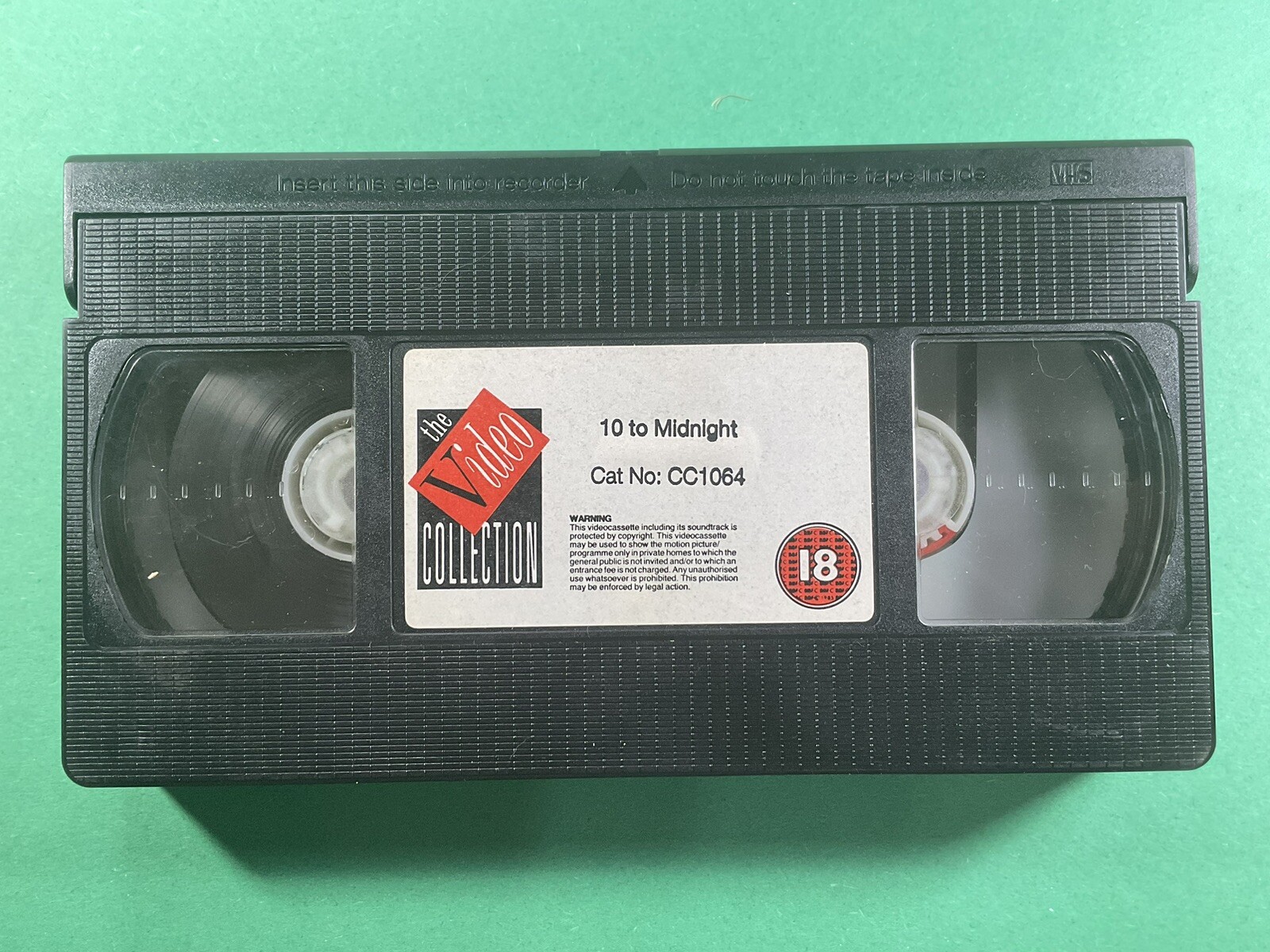 10 To Midnight, VHS Video Tape, Charles Bronson, 18 Cert – Retro Classic