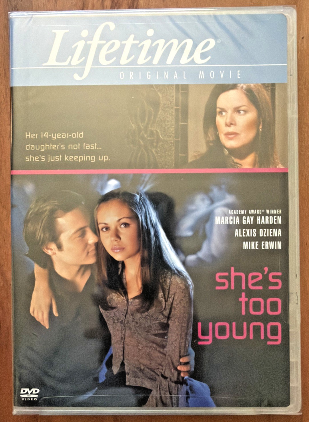 NEW/Sealed! * She’s Too Young DVD Marcia Gay Harden * Lifetime * Free Shipping!