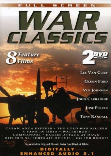 War Classics: 8 Feature Films (DVD, 2-Disc Set) NEW